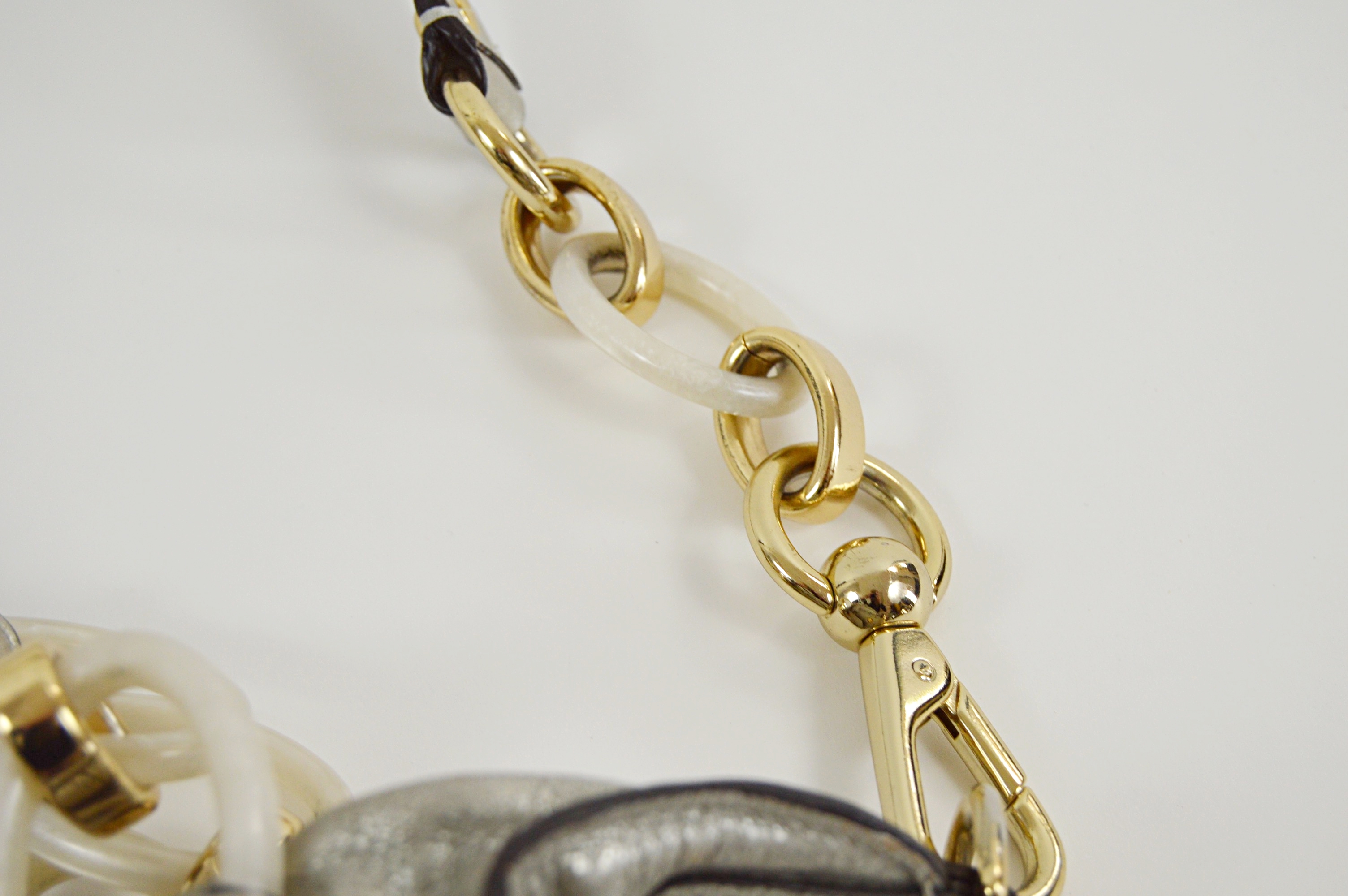 Metallic Coach Shoulder Bag