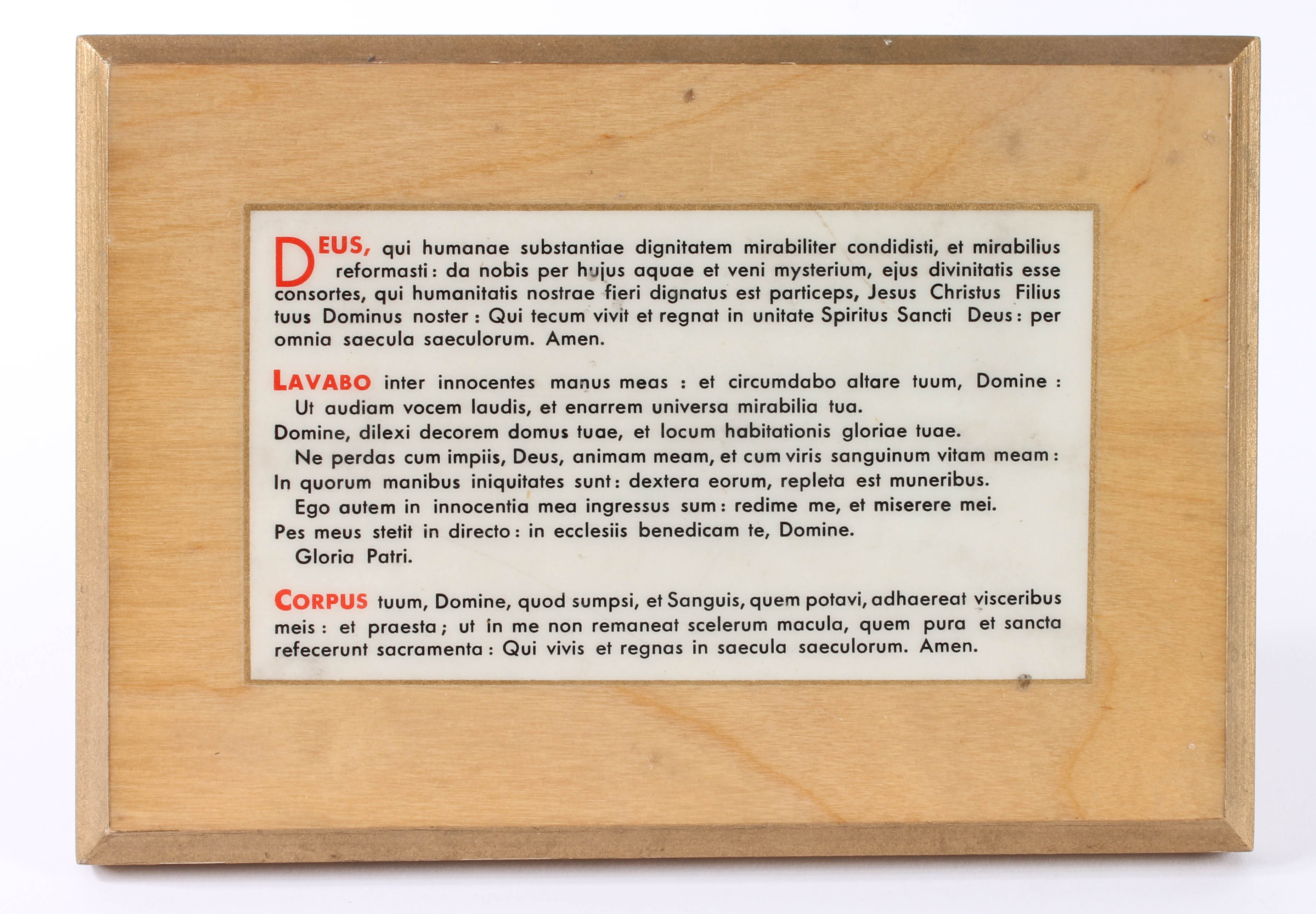 Catholic Religious Plaques