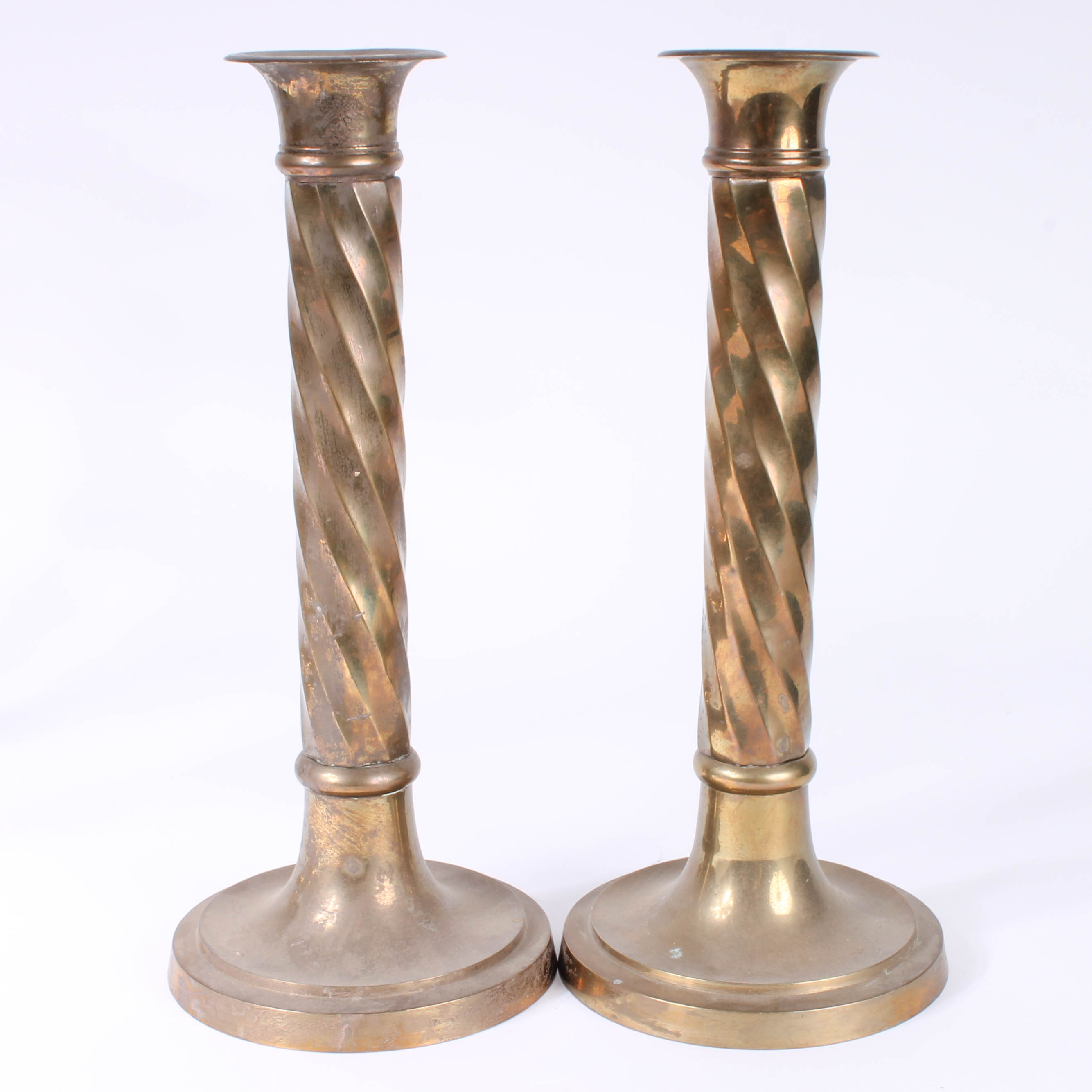 Variety of Brass Candlestick Pairs
