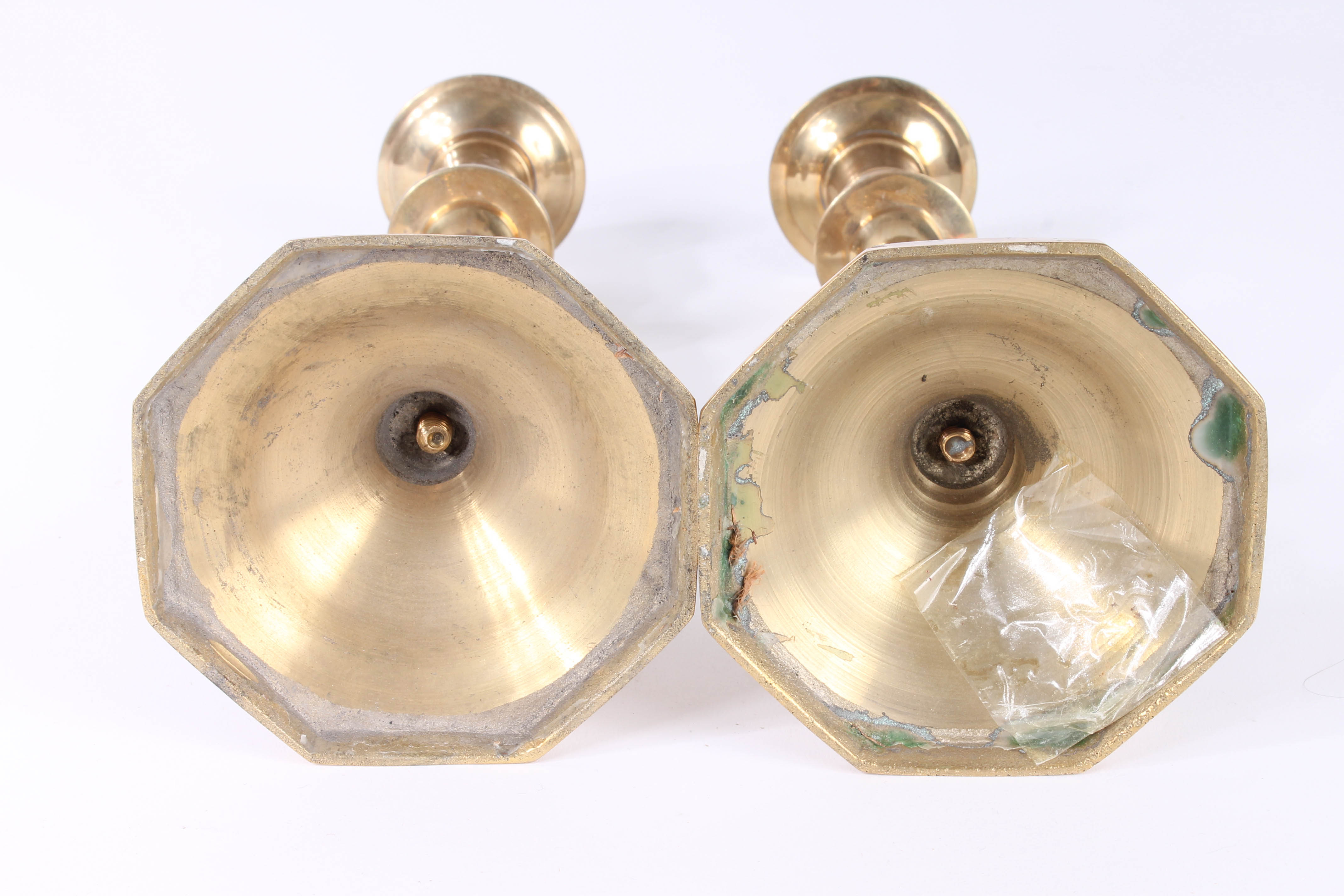 Variety of Brass Candlestick Pairs