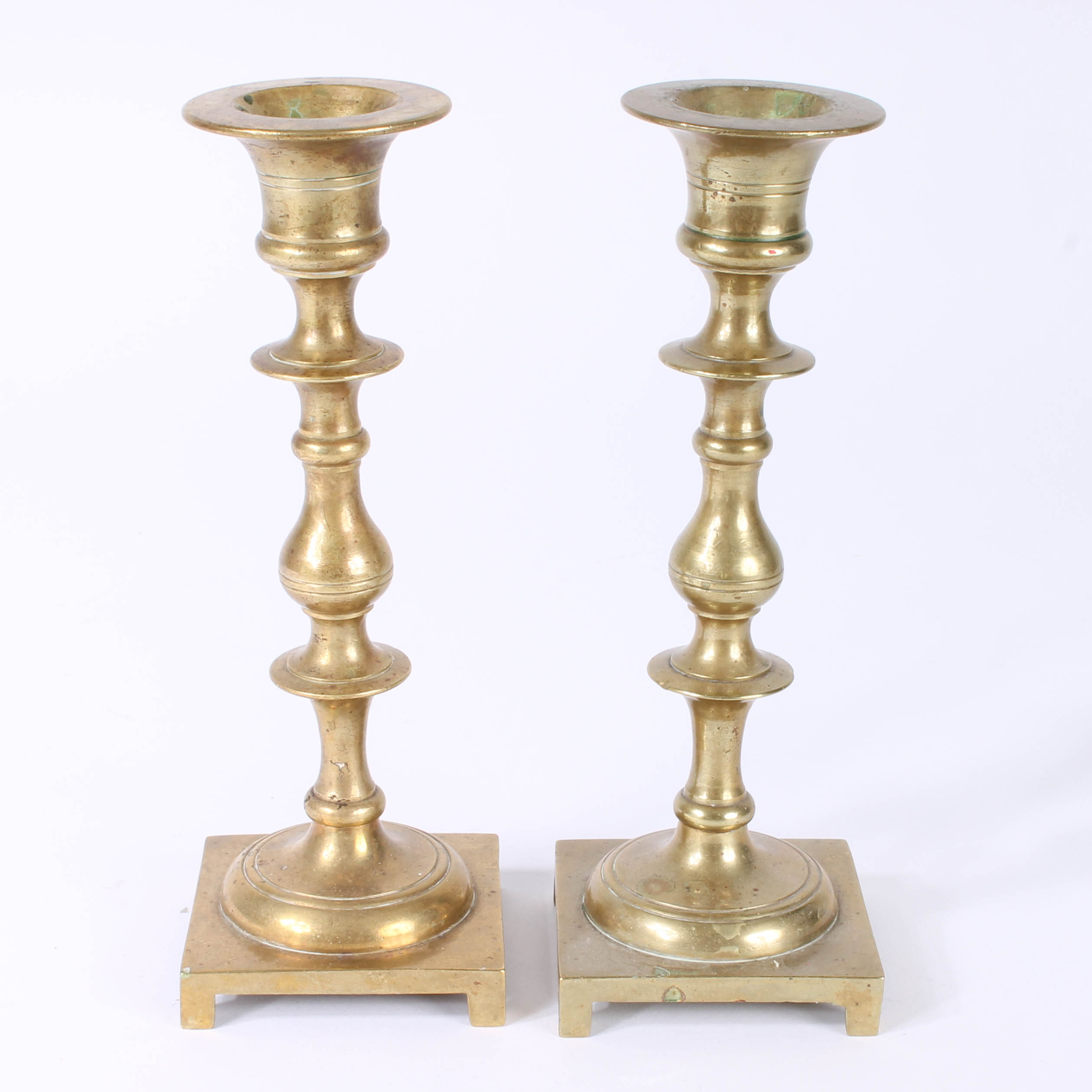 Variety of Brass Candlestick Pairs