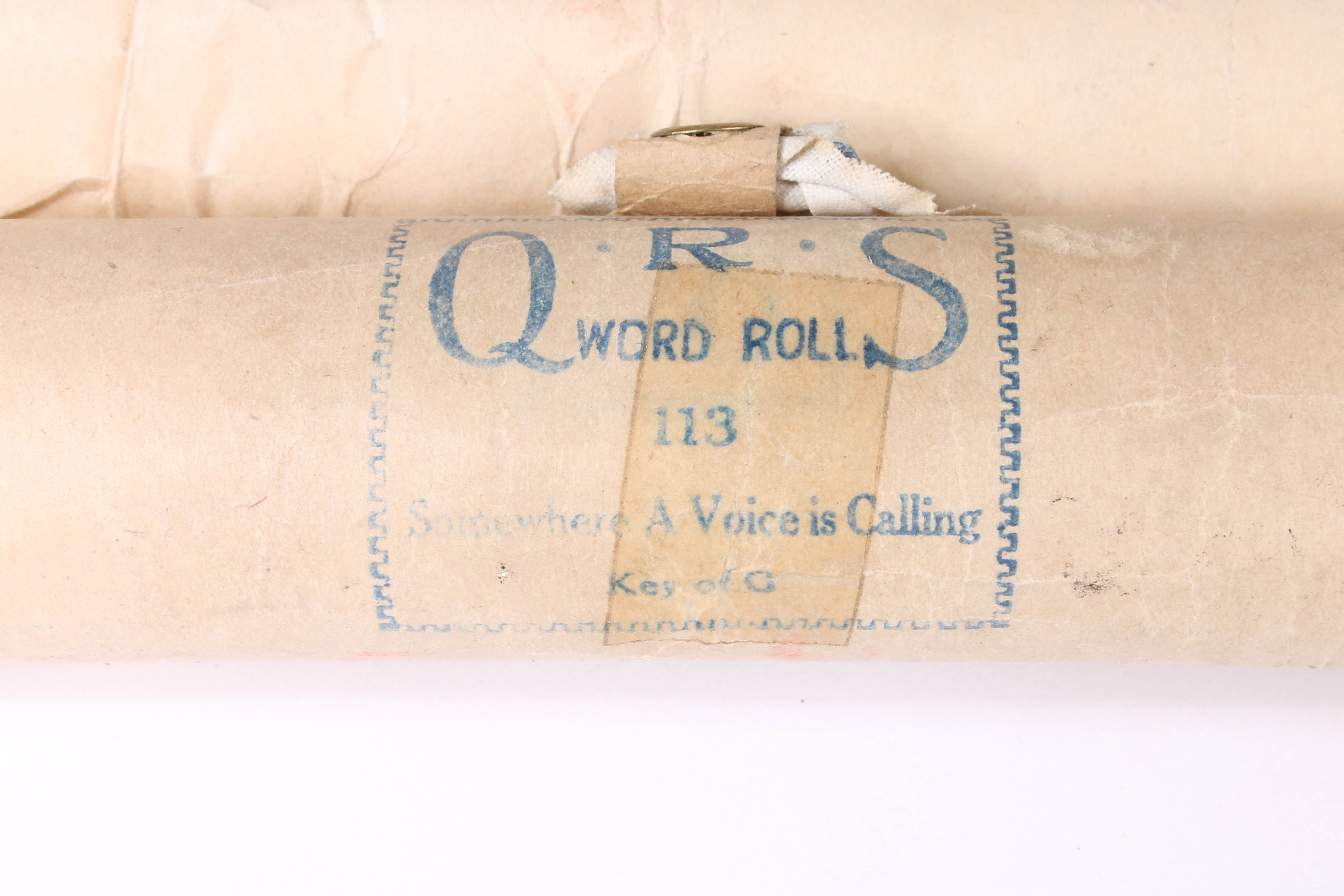 Collection of Vintage 1920s Player Piano Music Rolls