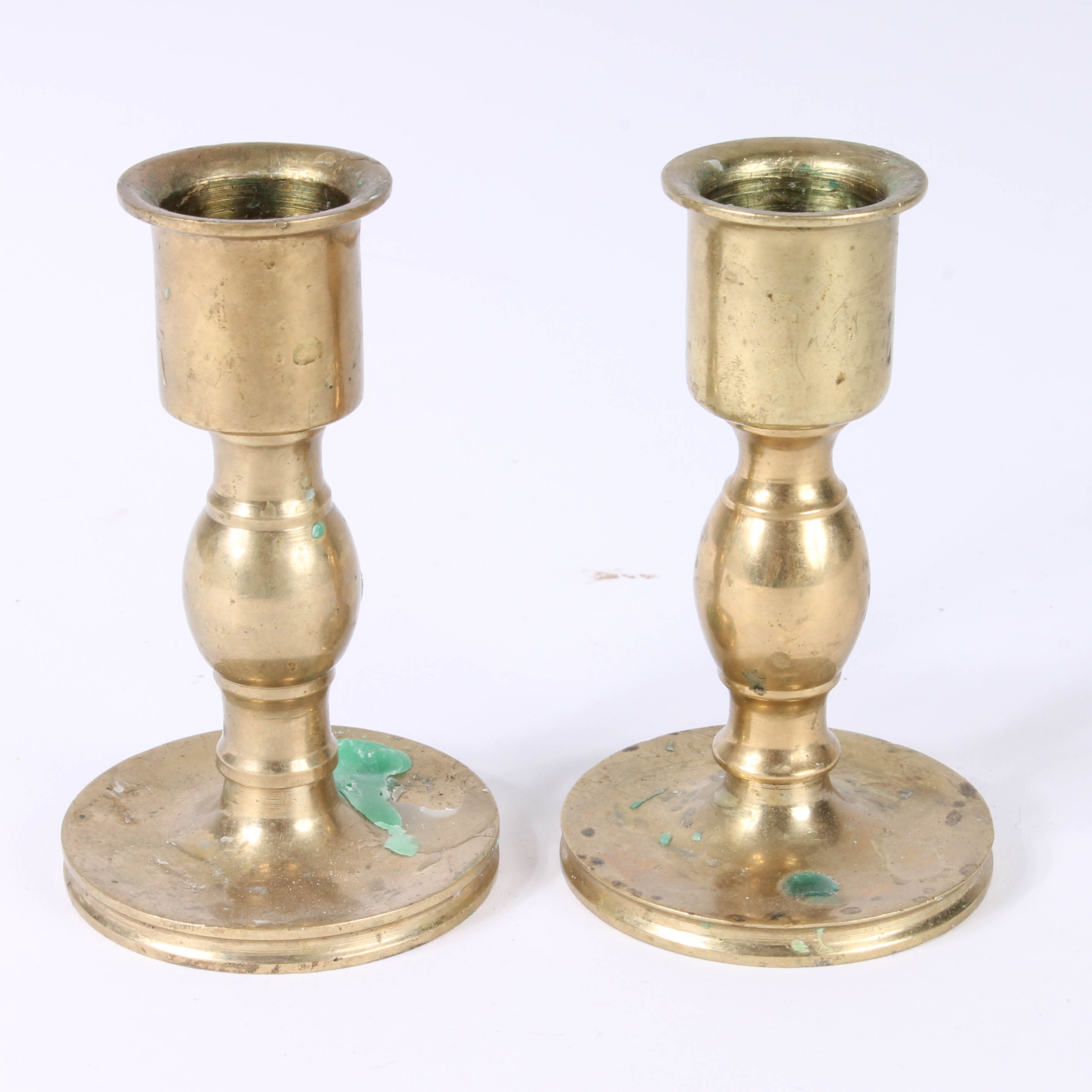 Variety of Brass Candlestick Pairs