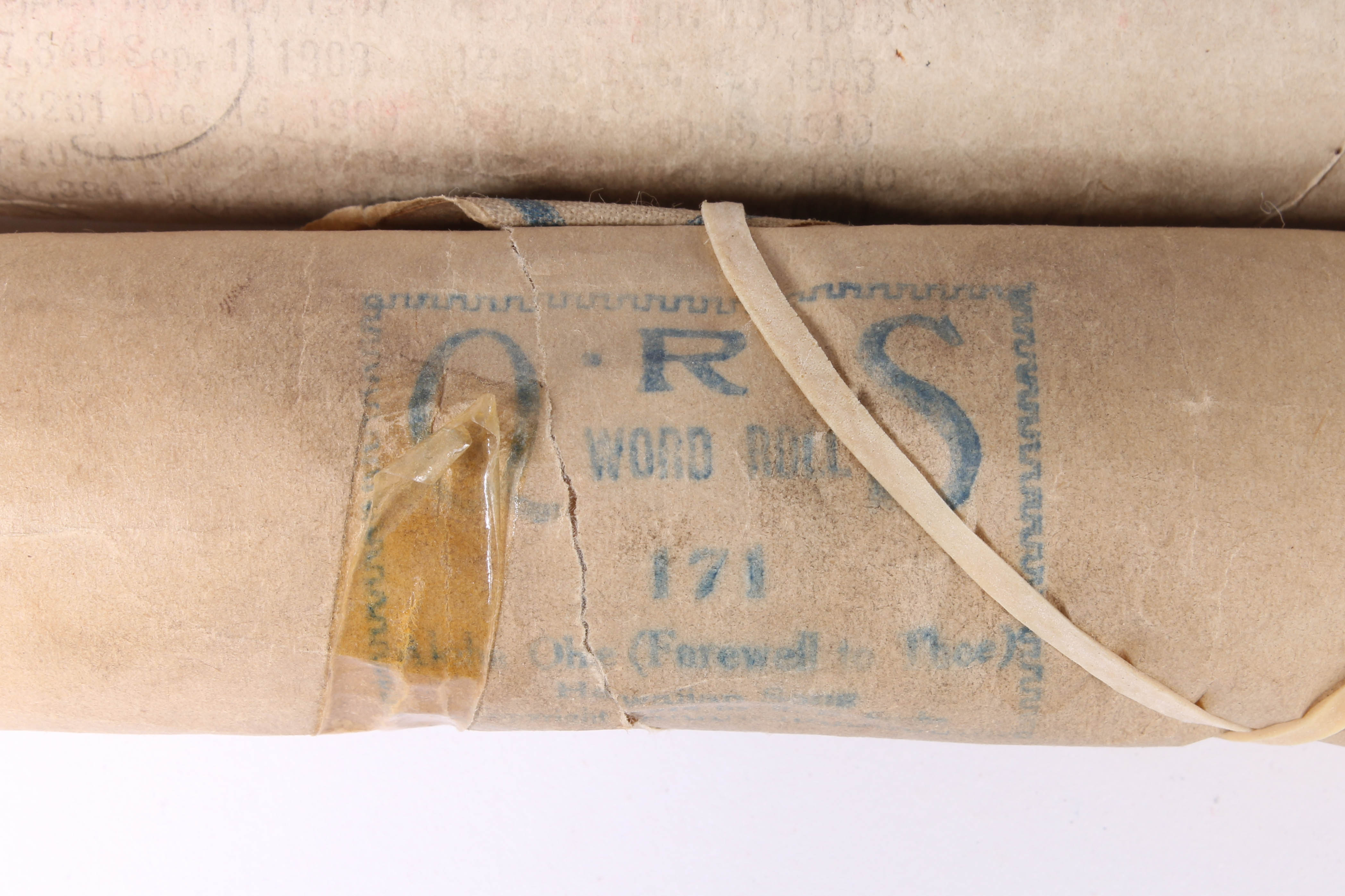 Collection of Vintage 1920s Player Piano Music Rolls