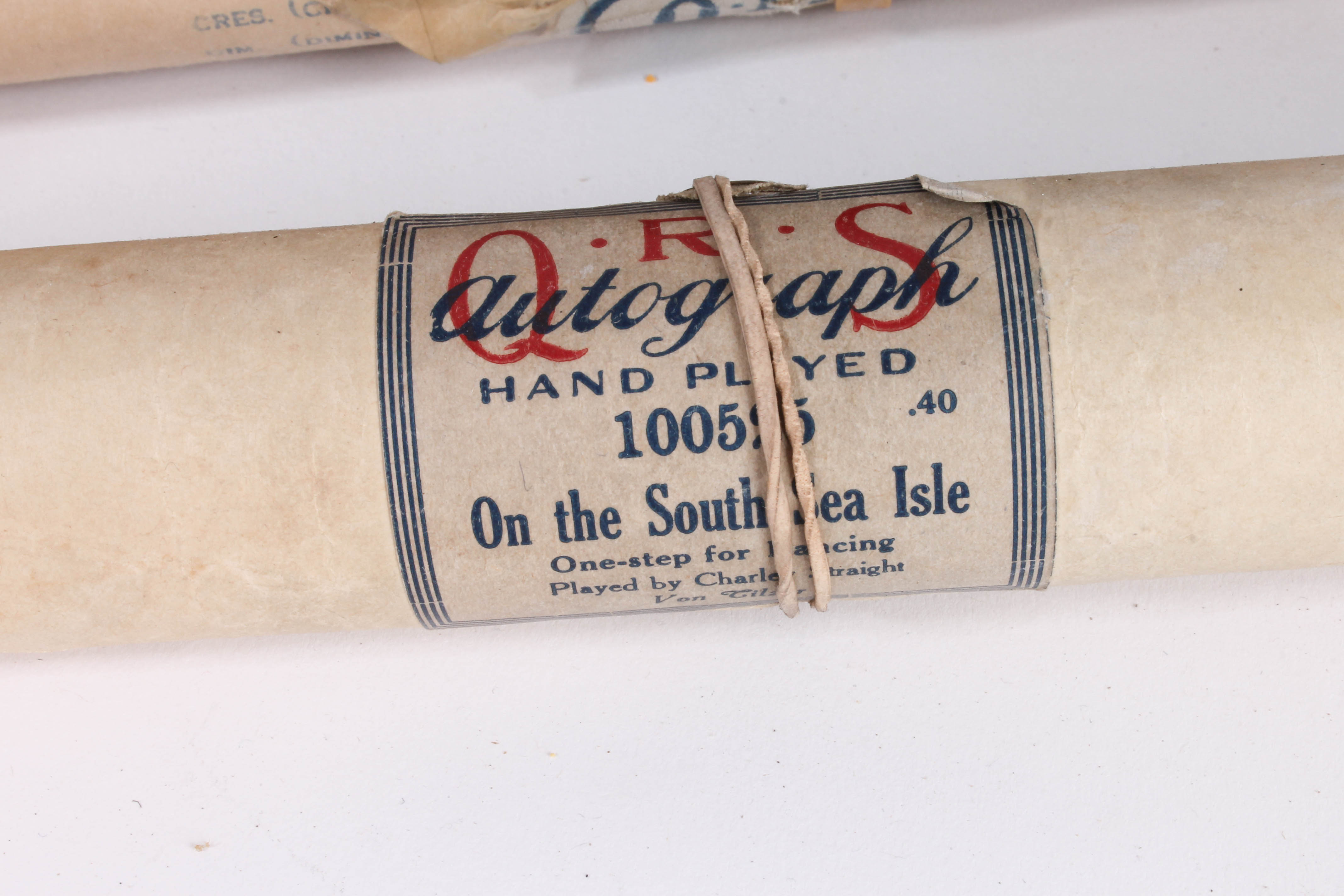 Collection of Vintage 1920s Player Piano Music Rolls