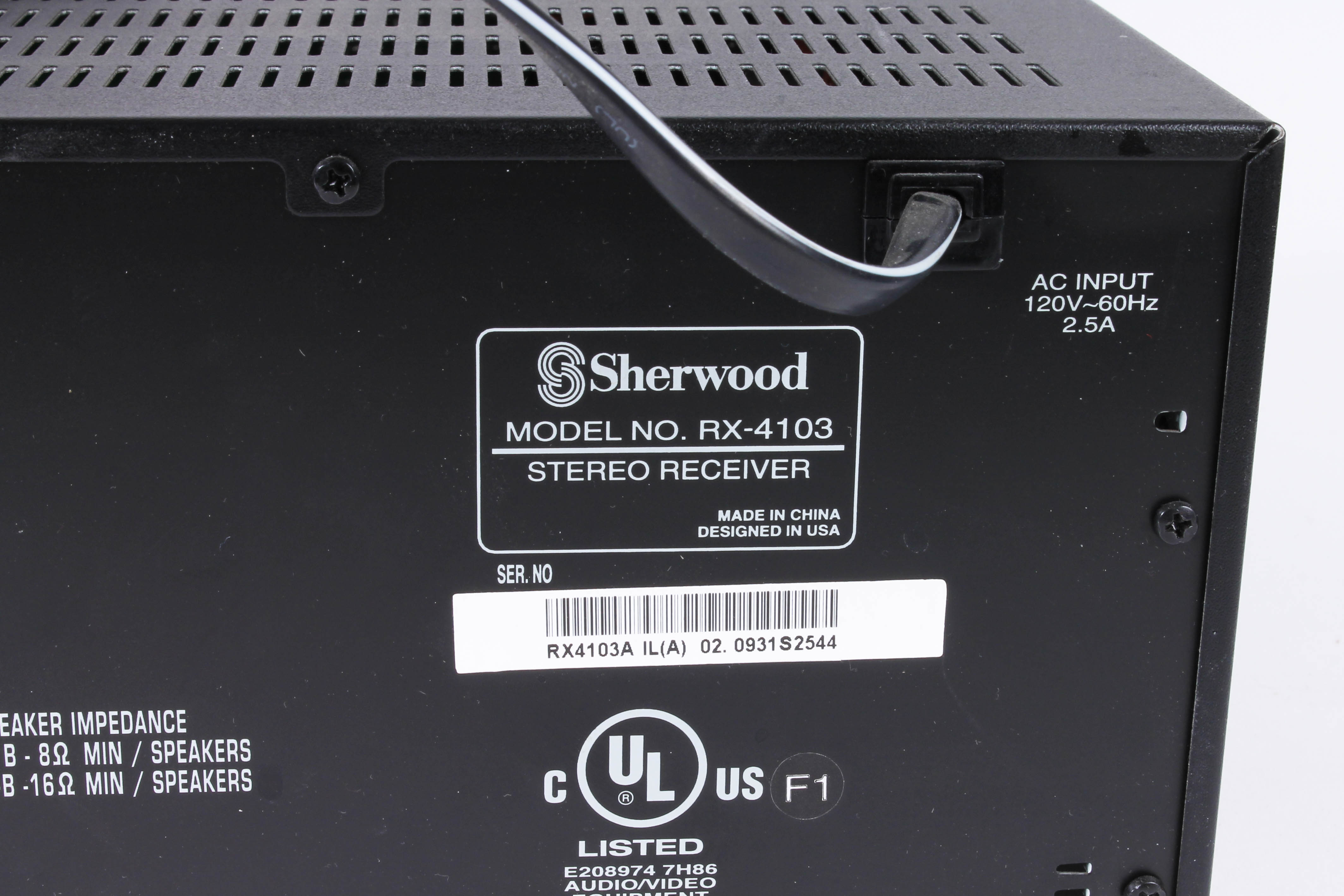 Vintage Sherwood Stereo Receiver