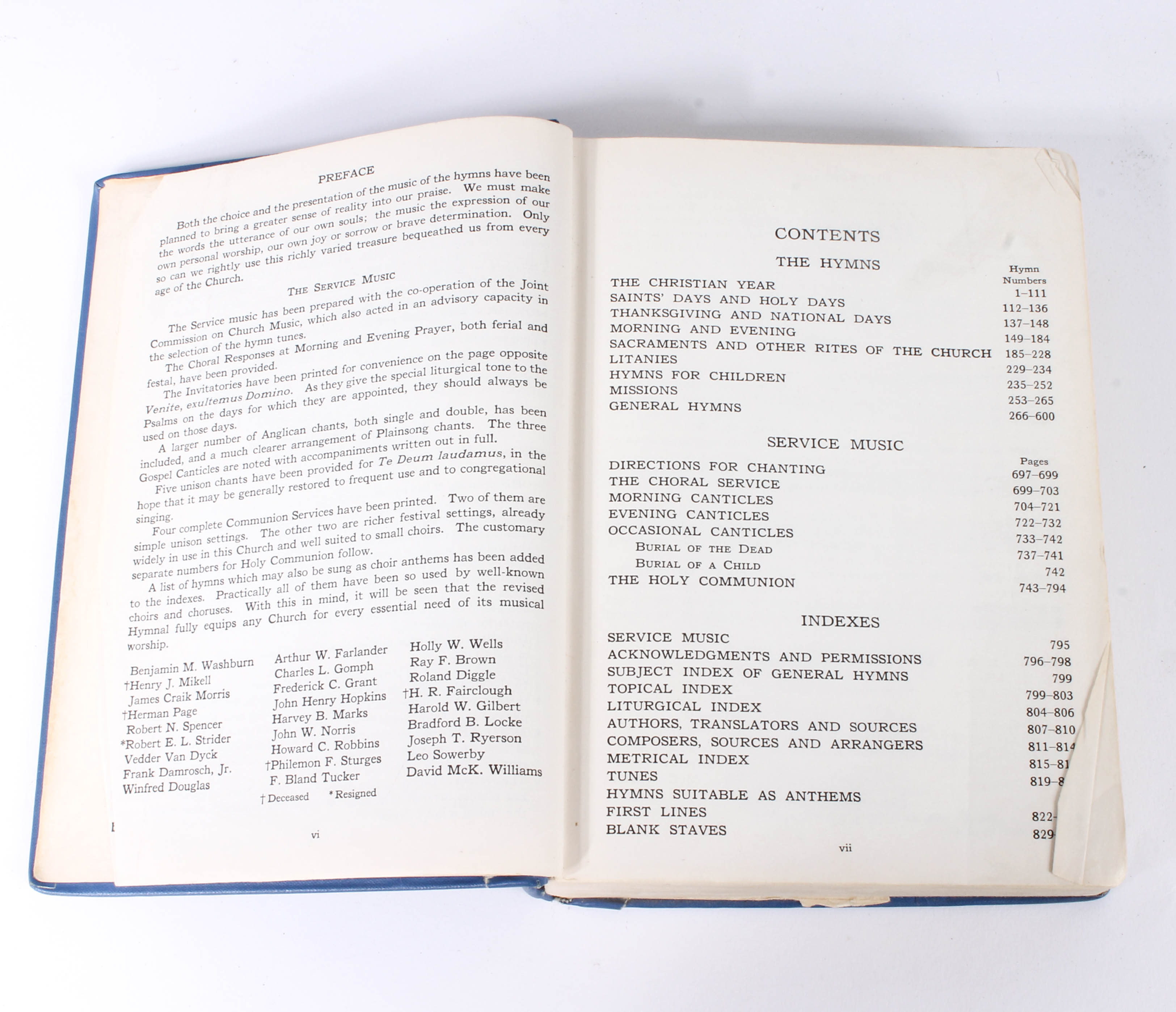 Vintage Bible and Catholic Hymnals