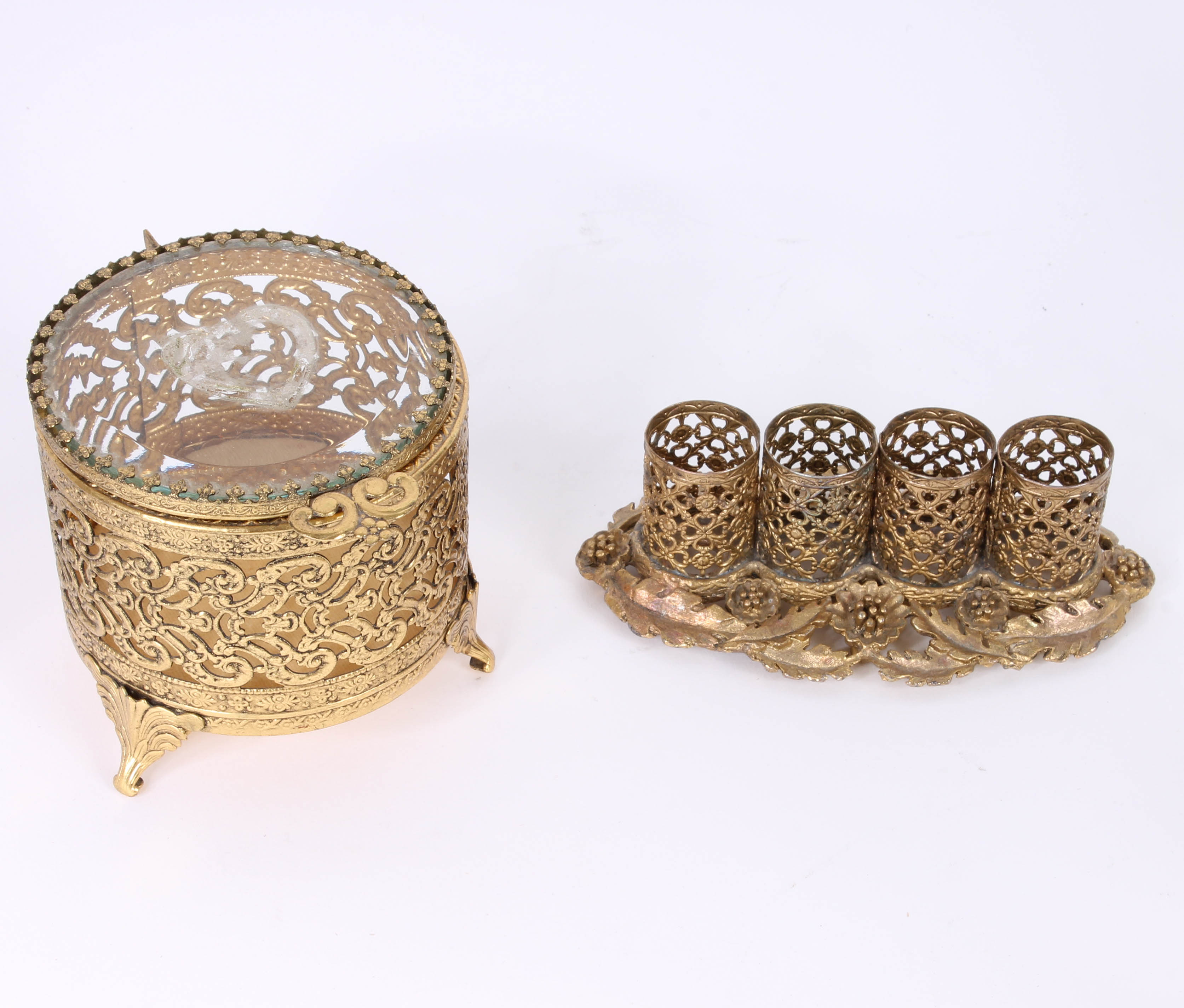 Generous Assortment of Brass Decor