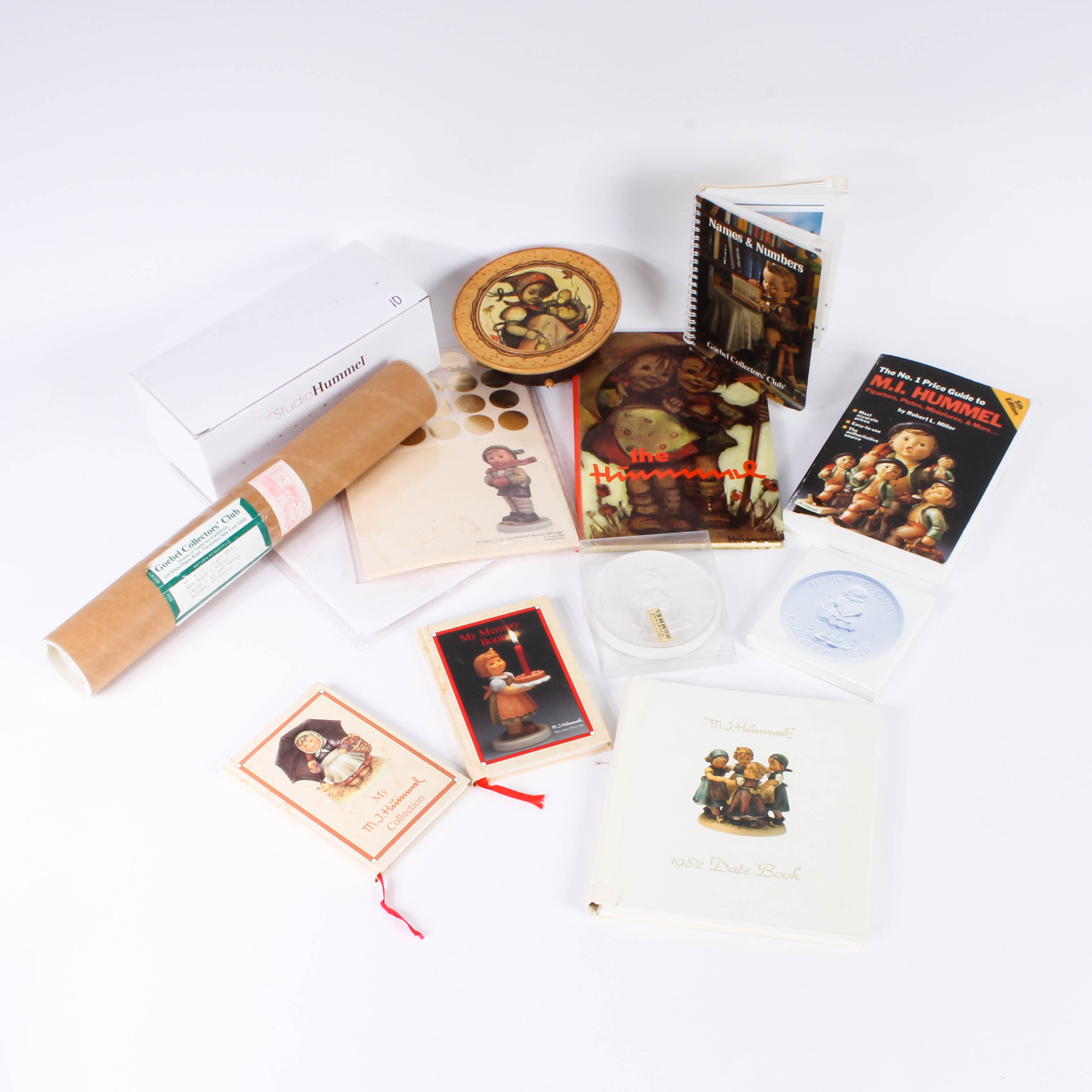 Assortment of Goebel Collectors Materials