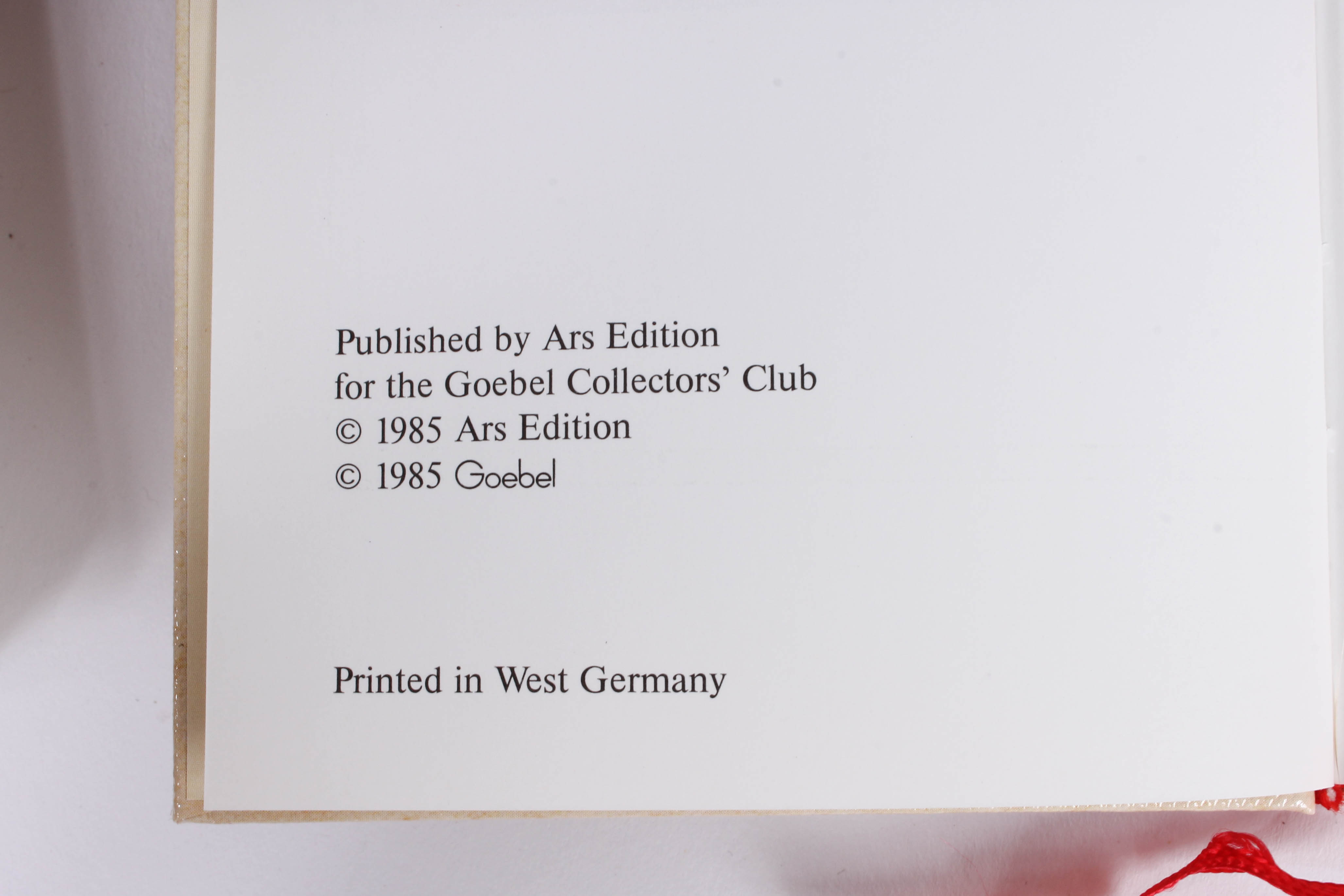 Assortment of Goebel Collectors Materials