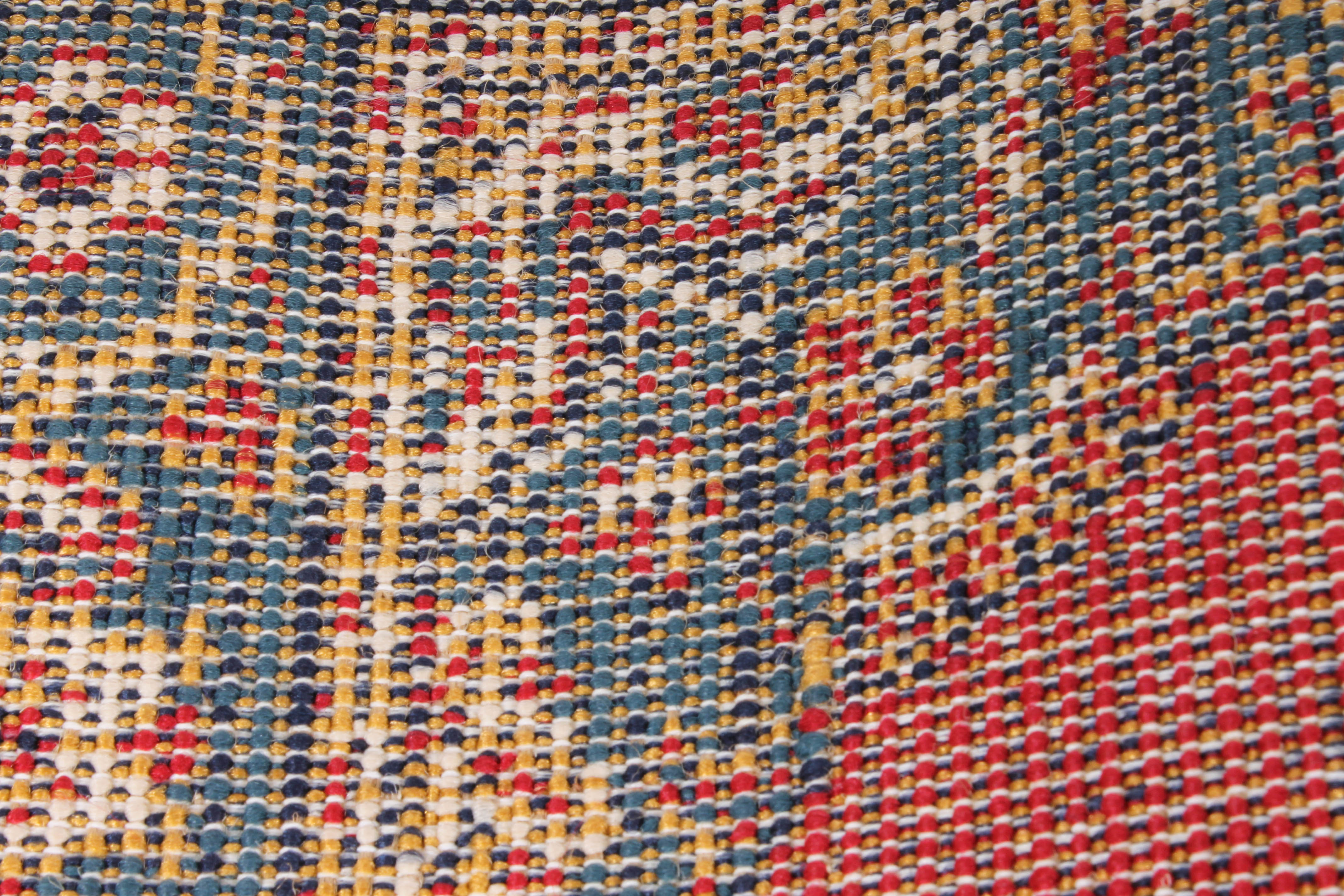 Pair of Power-Loomed Synthetic Accent Rugs