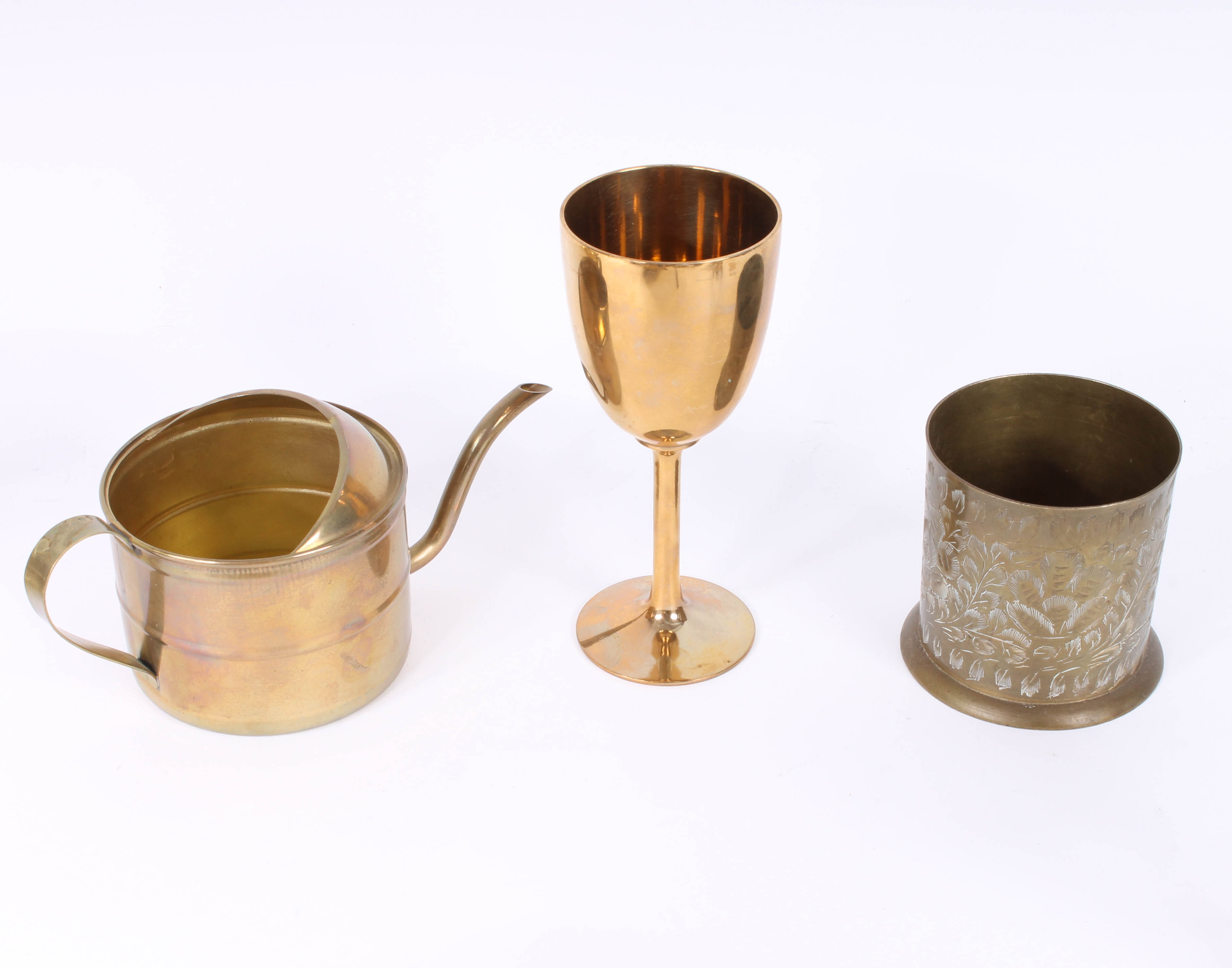 Generous Assortment of Brass Decor