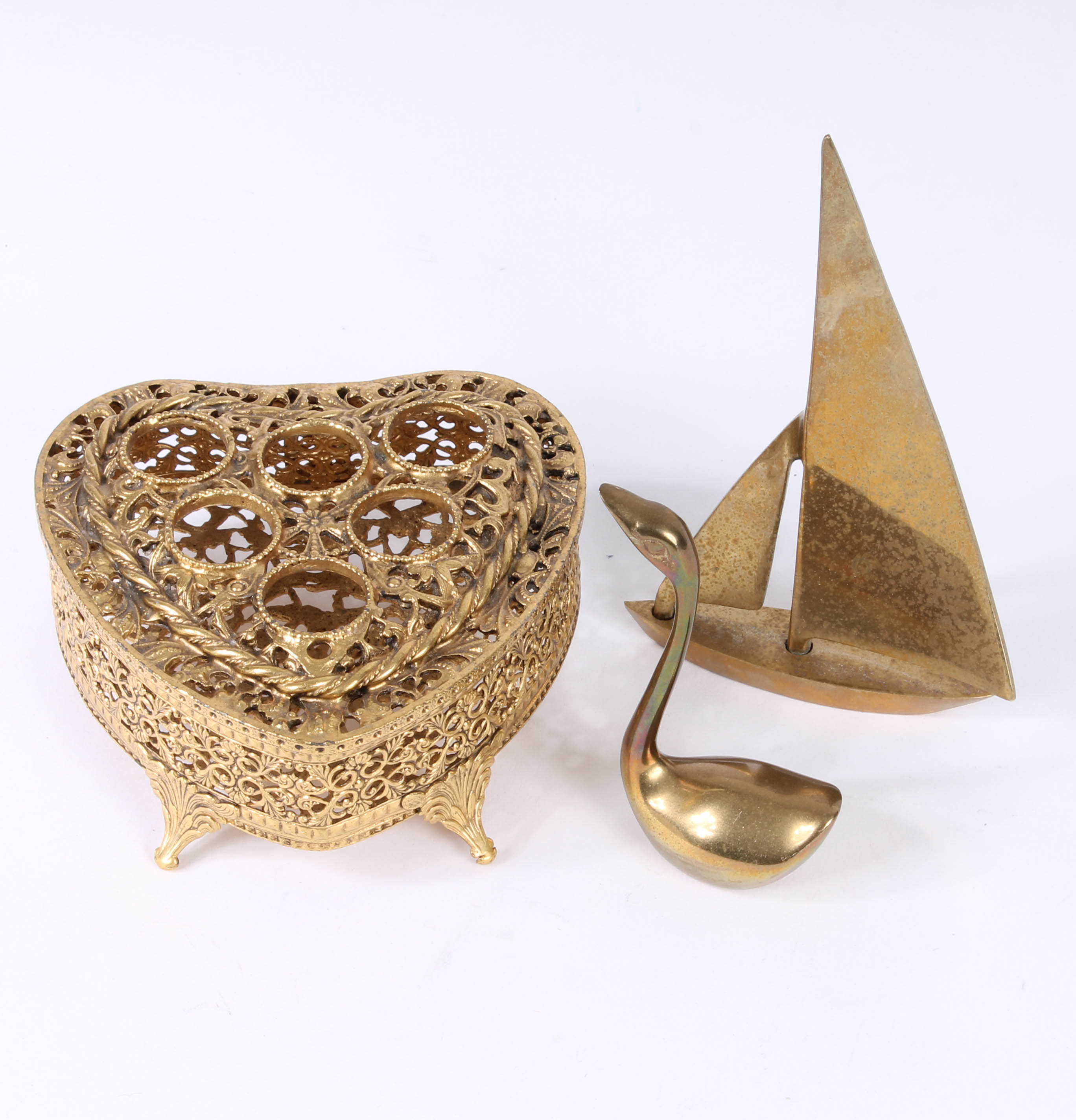 Generous Assortment of Brass Decor