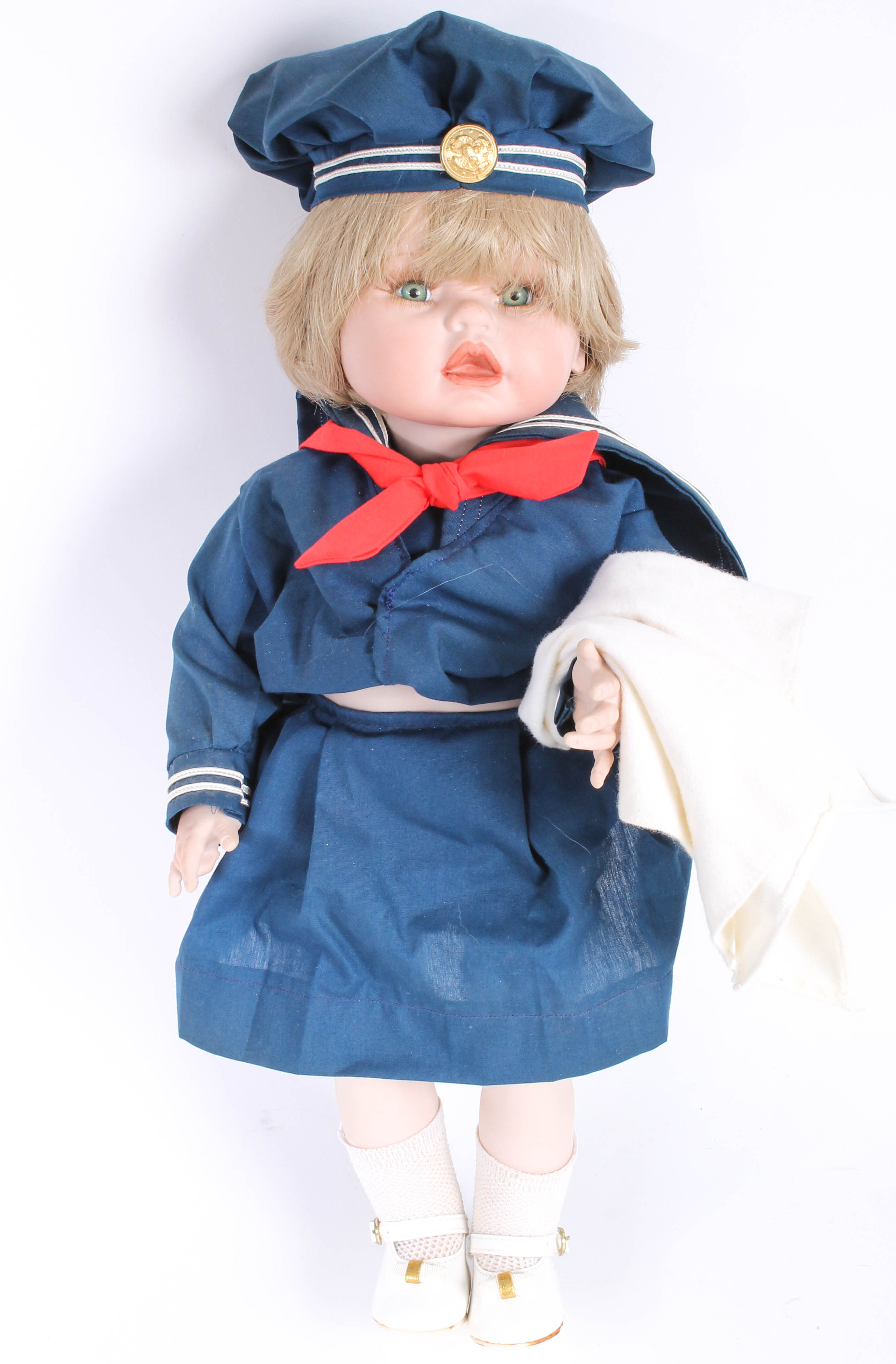 Three Vintage Handmade Dolls