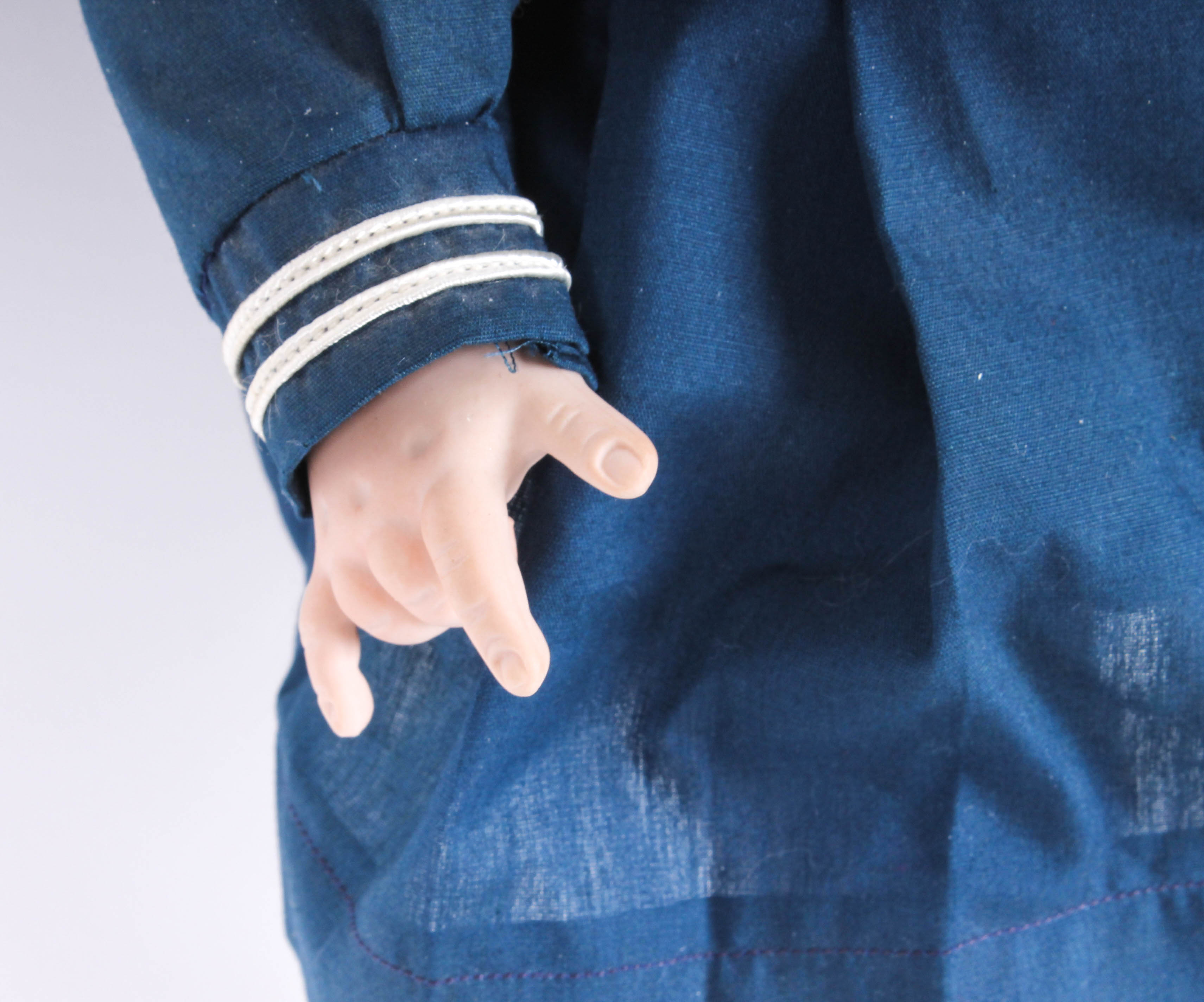 Three Vintage Handmade Dolls