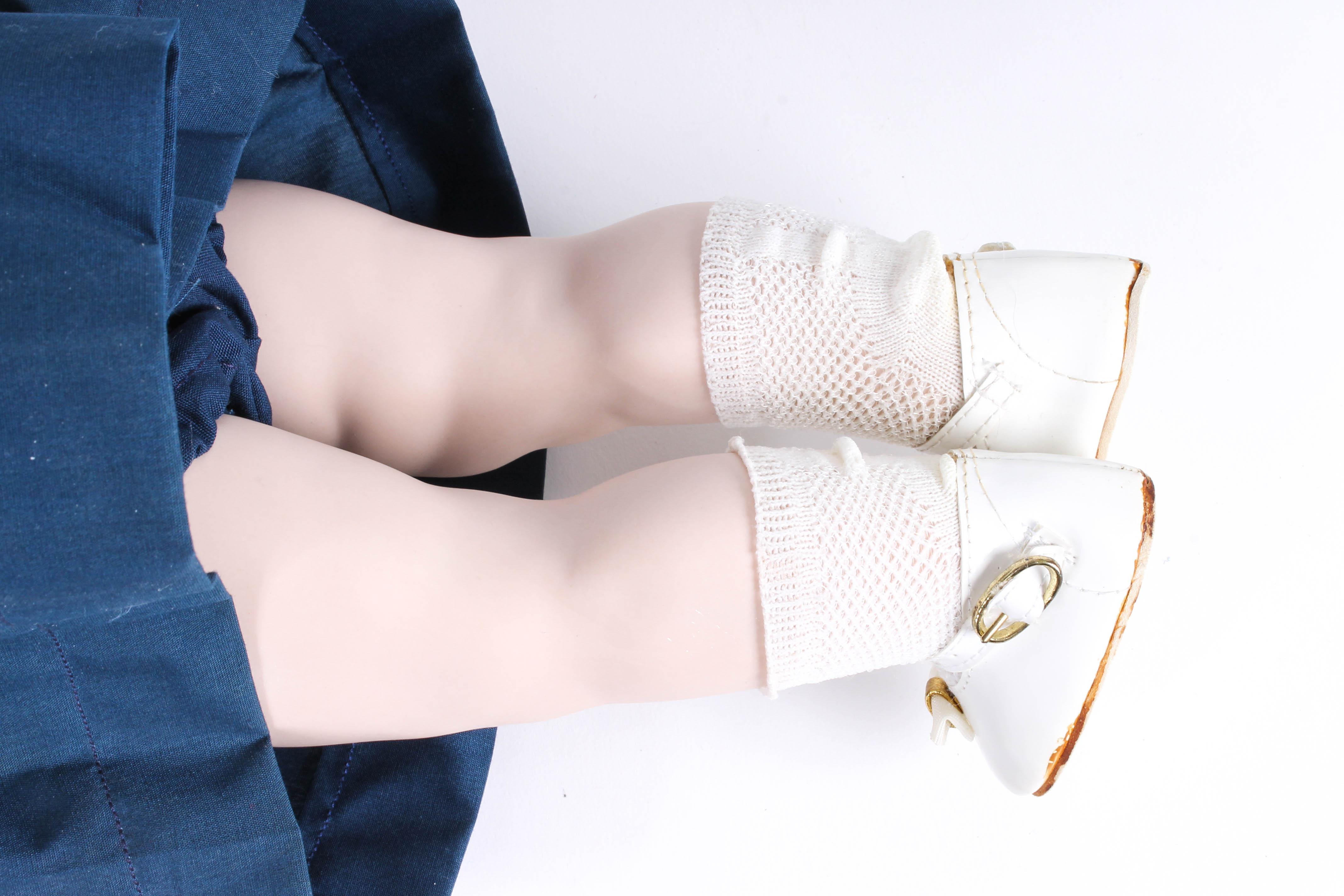 Three Vintage Handmade Dolls