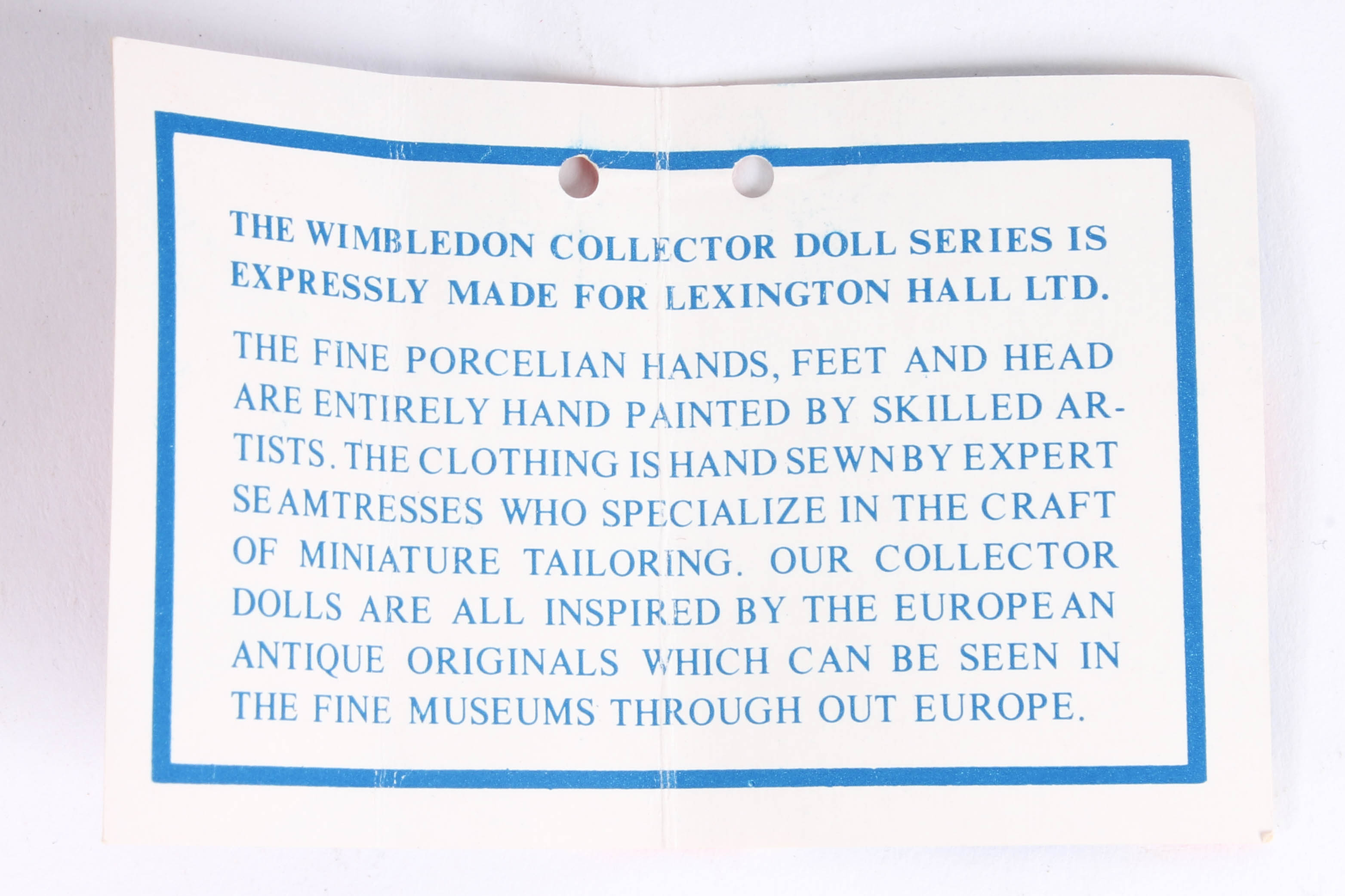 Three Vintage Collectors Dolls