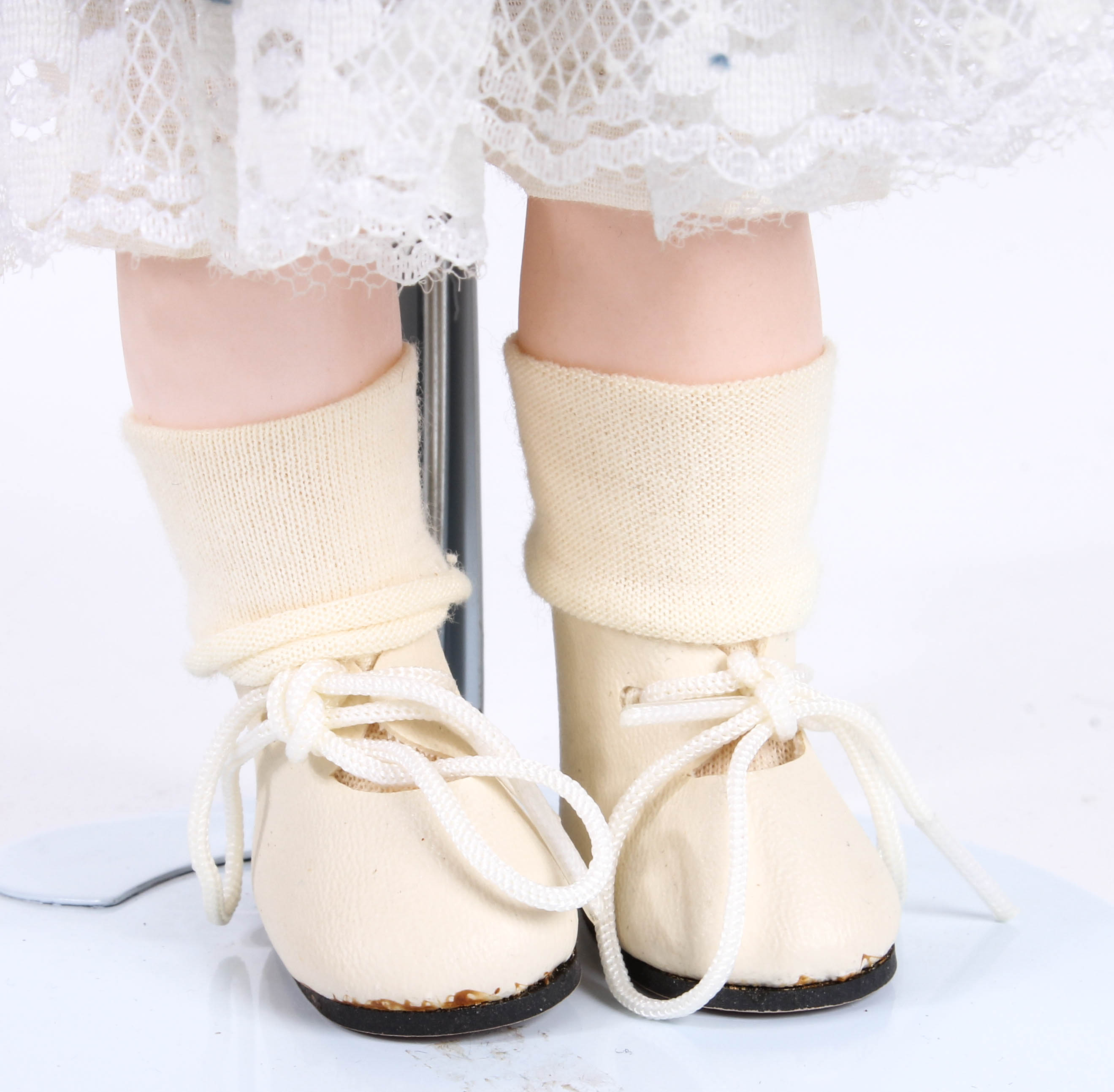 Three Vintage Handmade Dolls