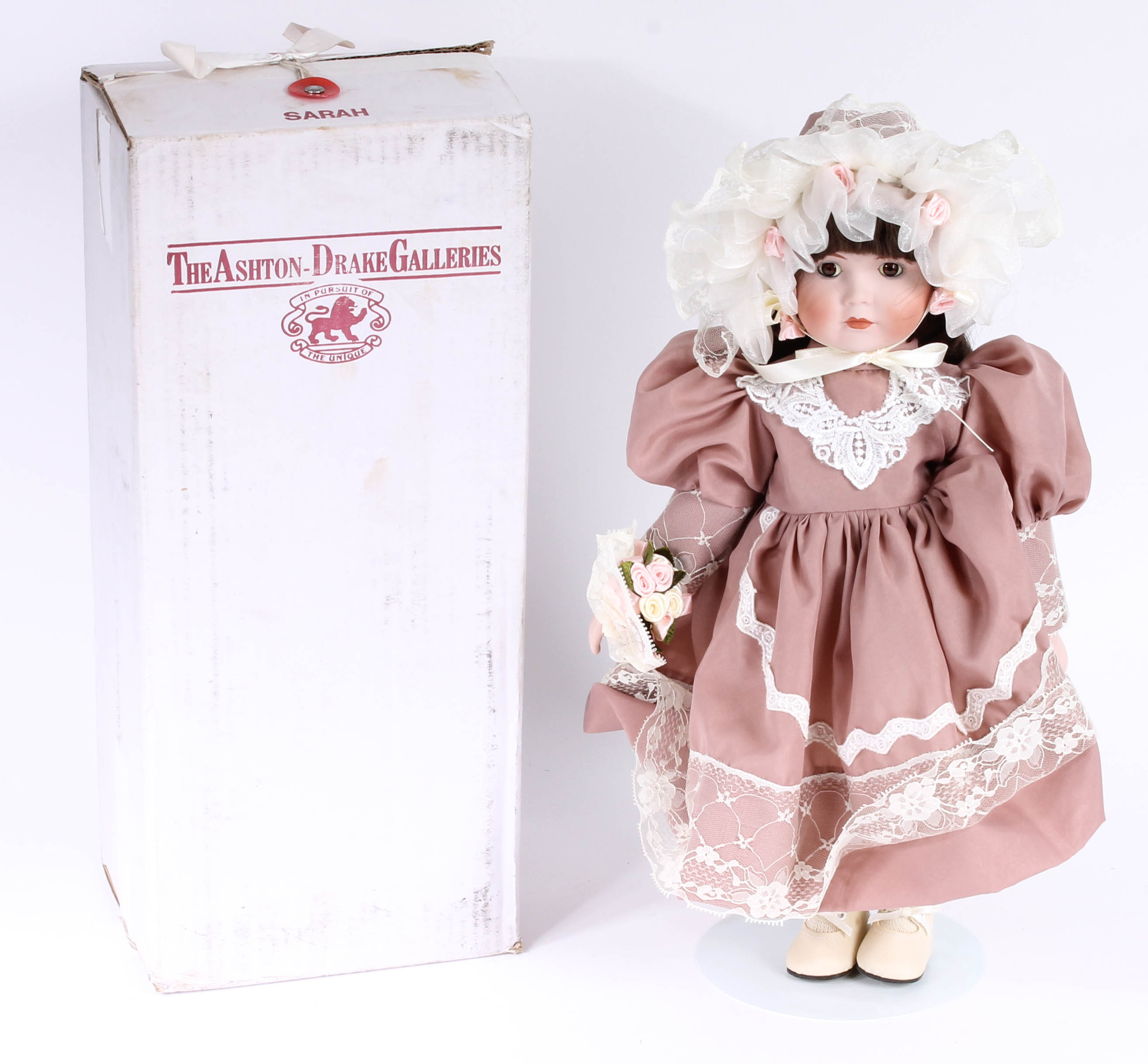 Three Porcelain Dolls by Ashton-Drake Galleries