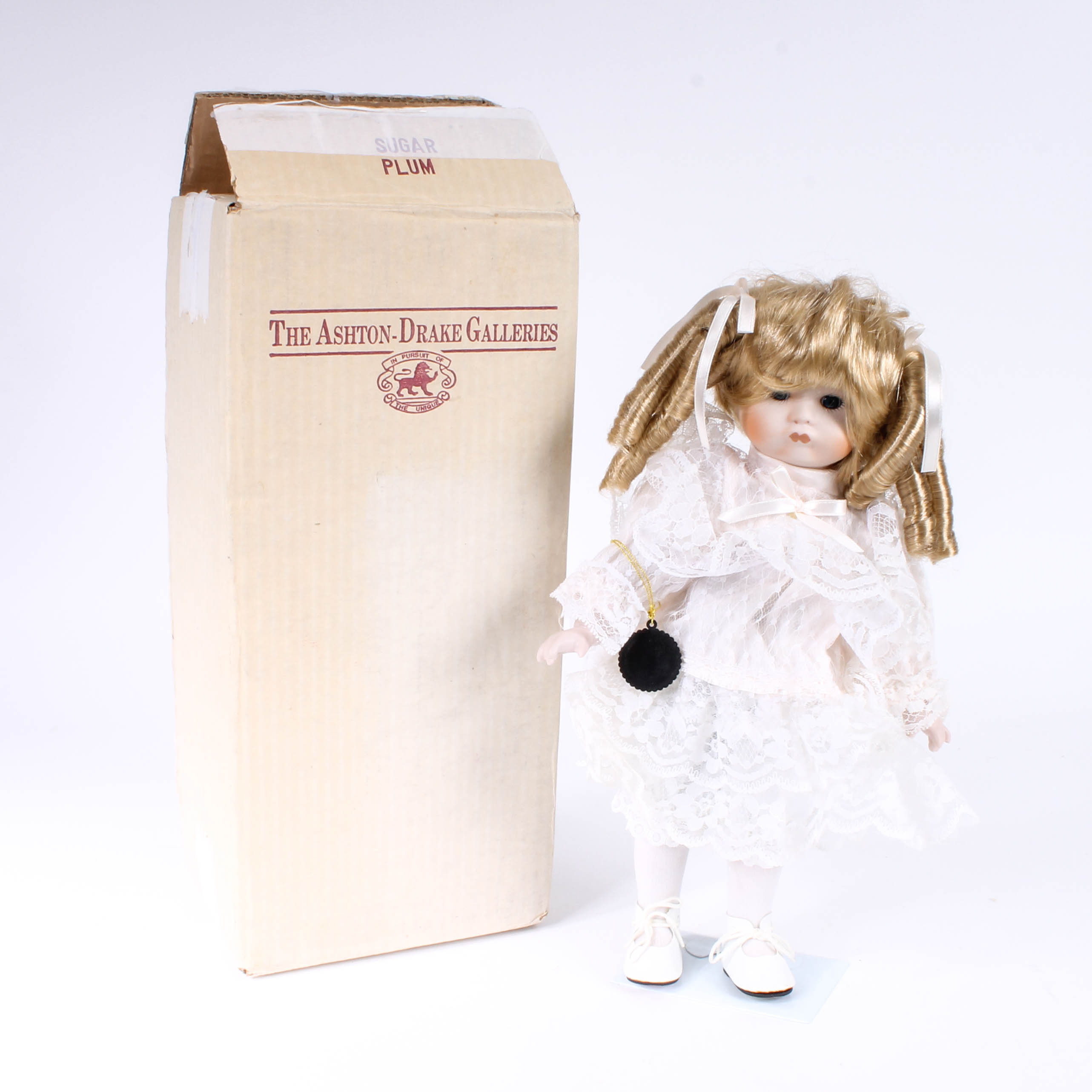 Three Porcelain Dolls by Ashton-Drake Galleries