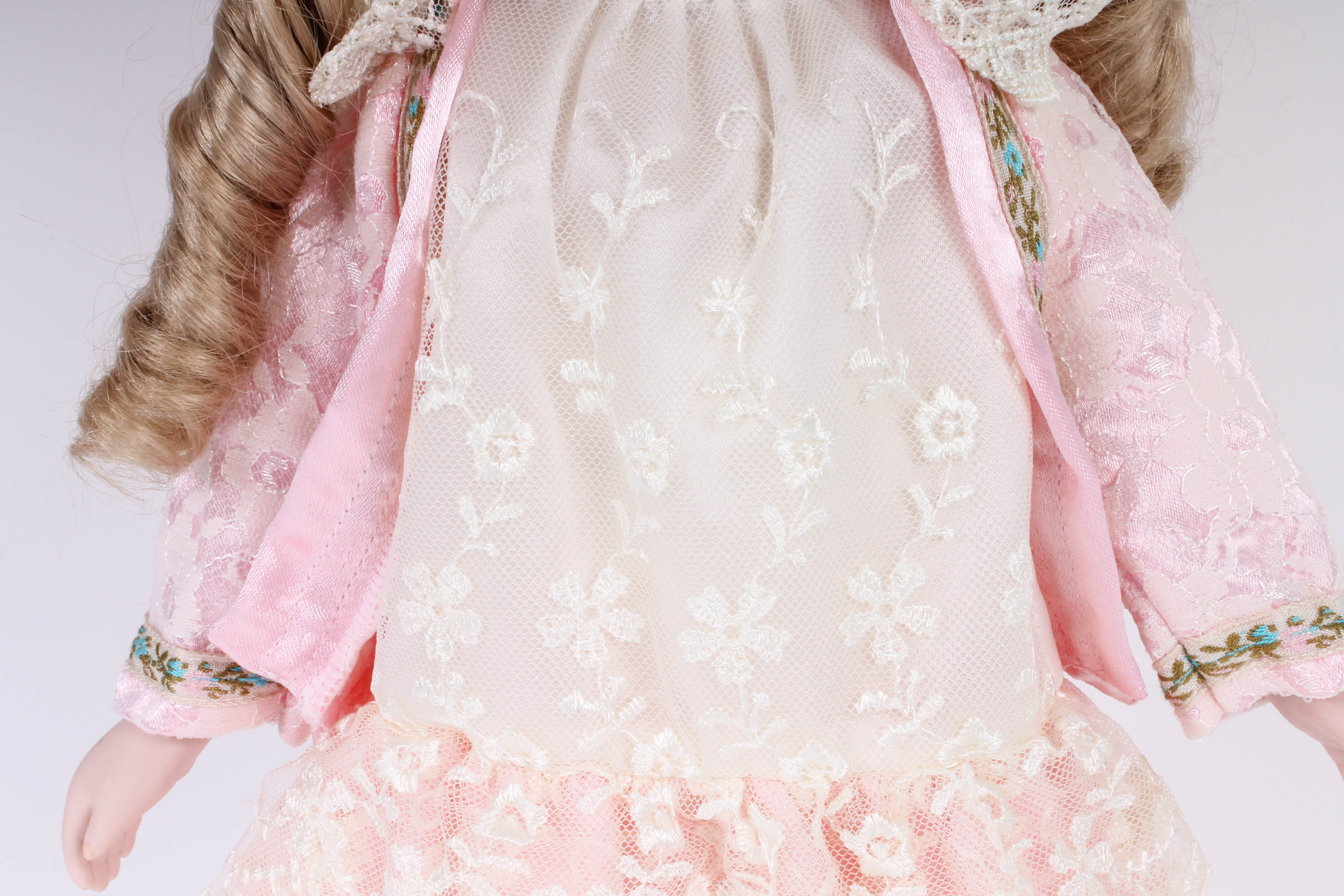 Three Marian Yu Designs Quality Bisque Dolls