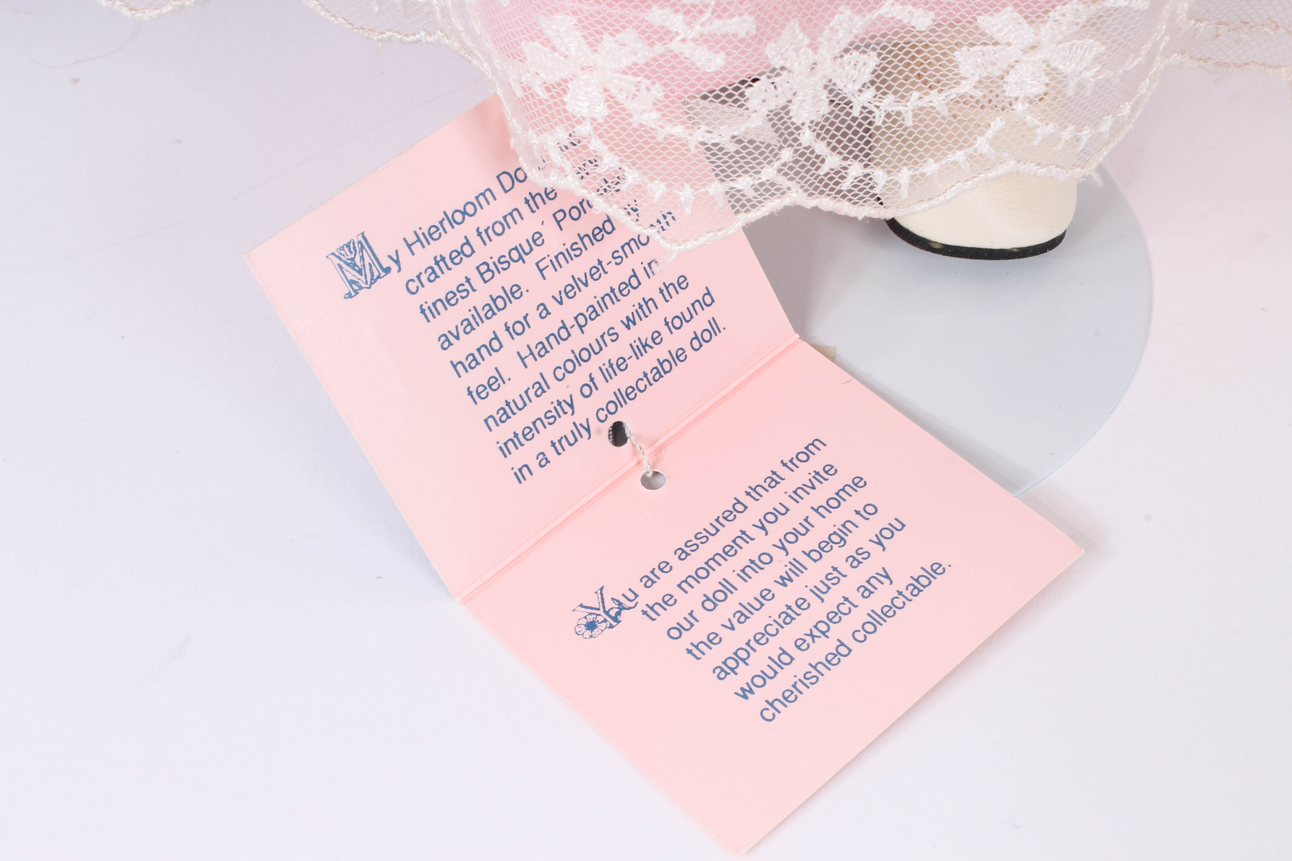 Three Marian Yu Designs Quality Bisque Dolls