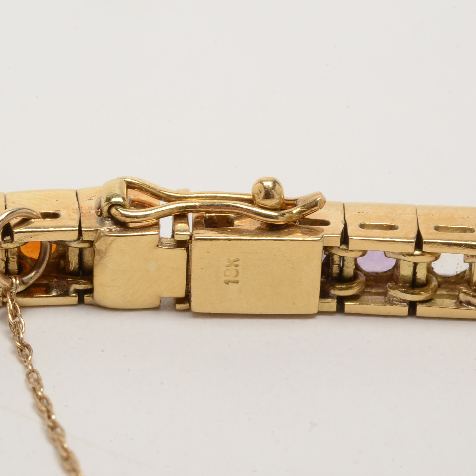 18K Yellow Gold Multi-Stone Bracelet