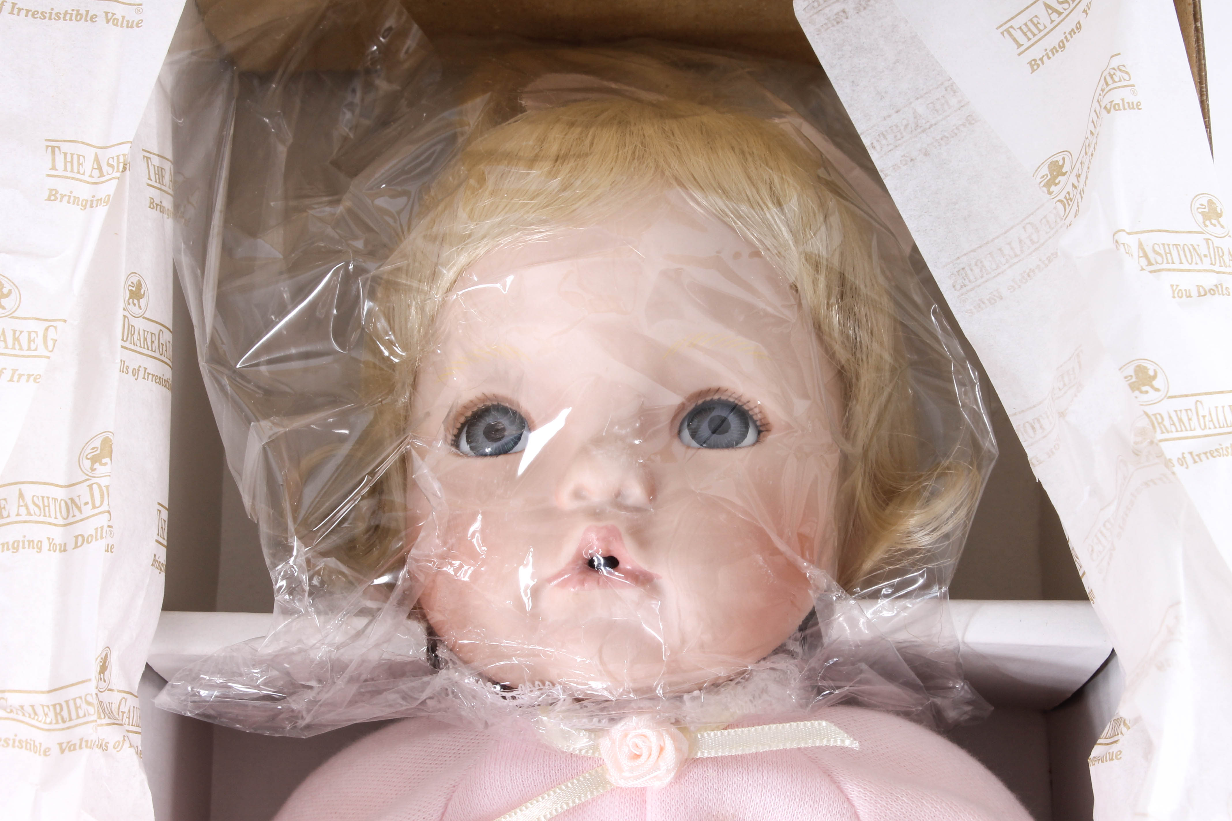 Three Porcelain Dolls by Ashton-Drake Galleries