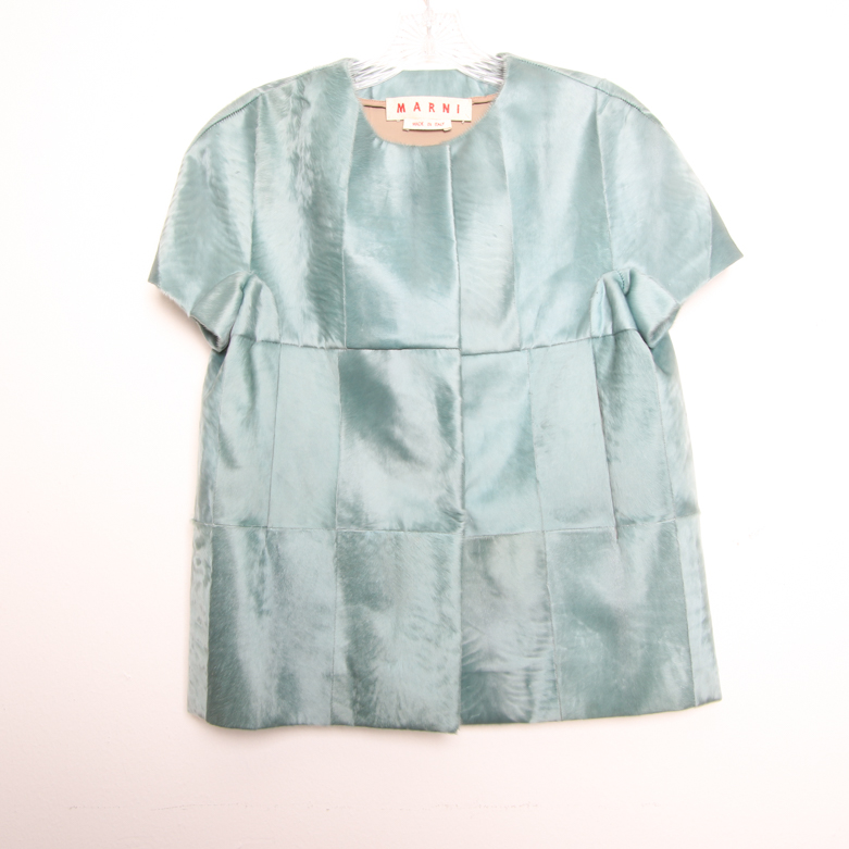 Marni Xiangao Lamb Fur Jacket