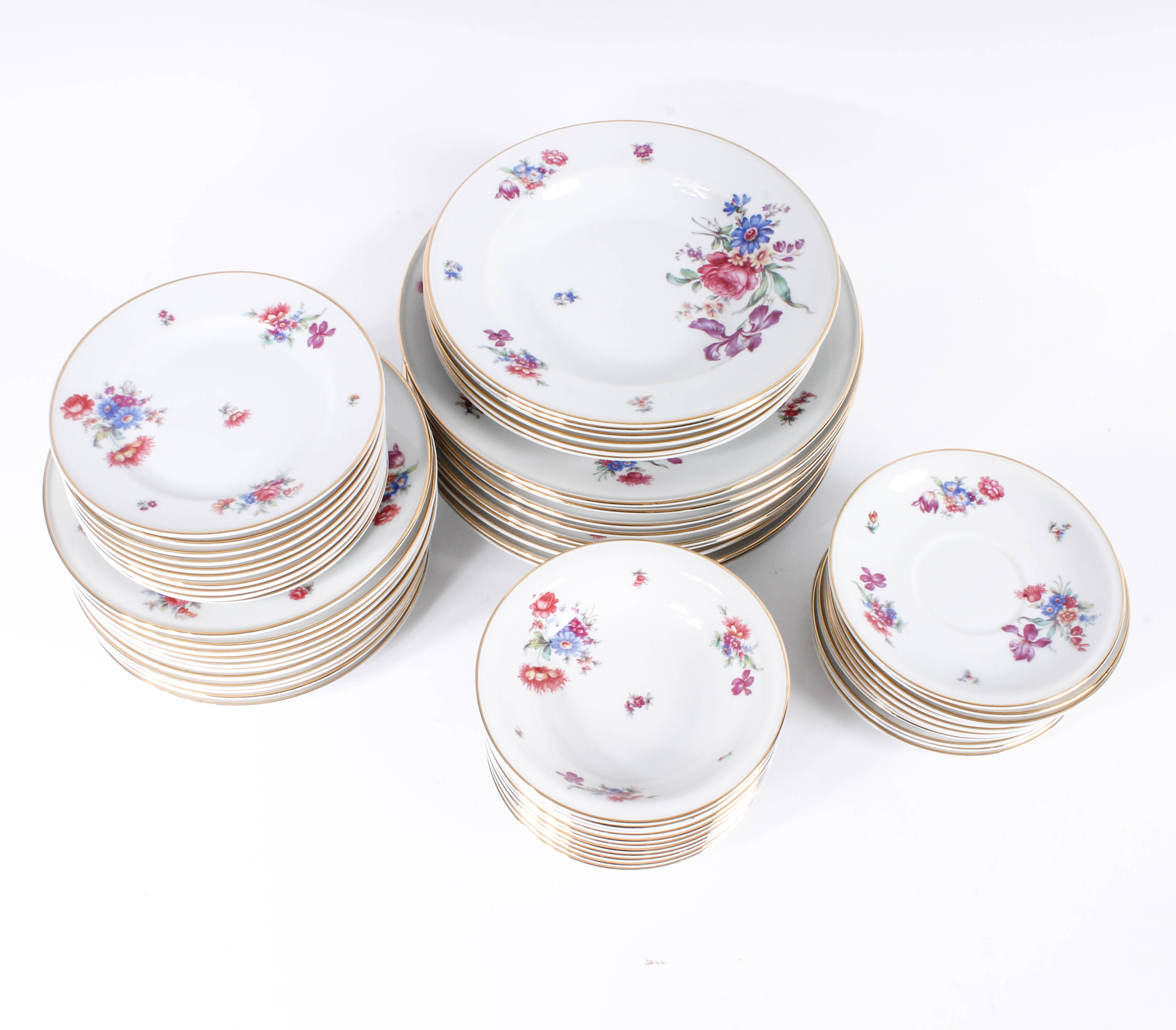 Set of Bavarian China Dinnerware