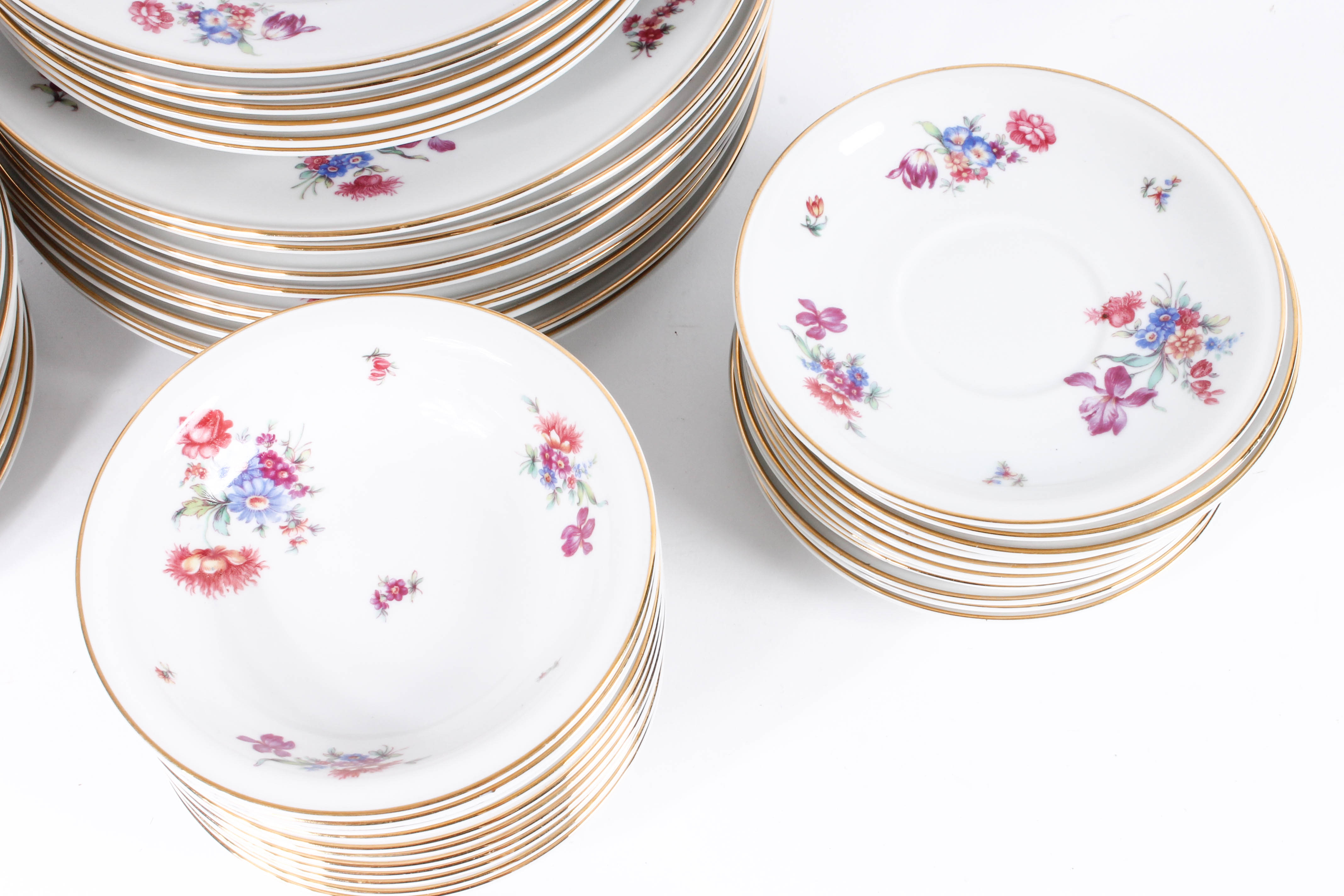 Set of Bavarian China Dinnerware