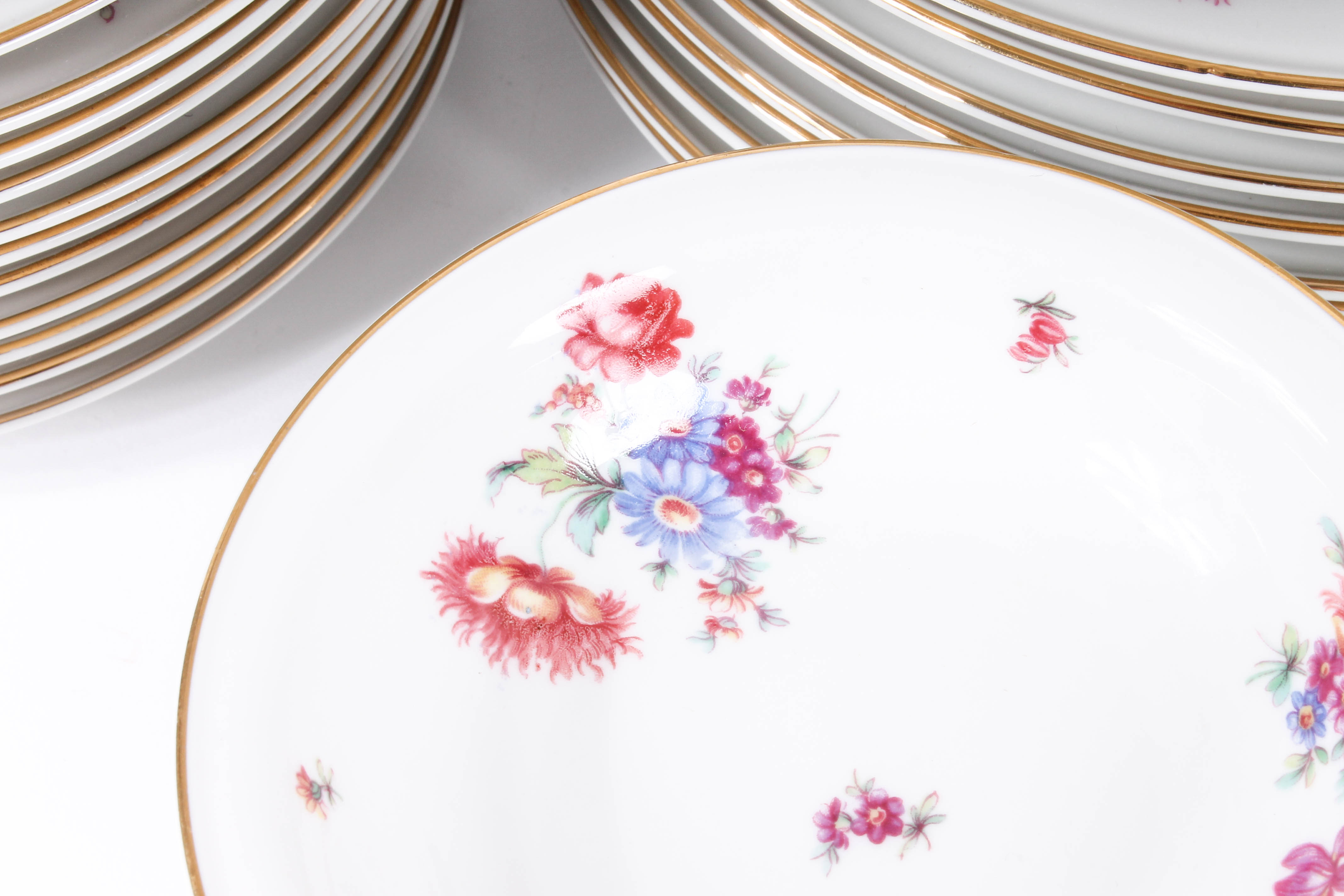 Set of Bavarian China Dinnerware