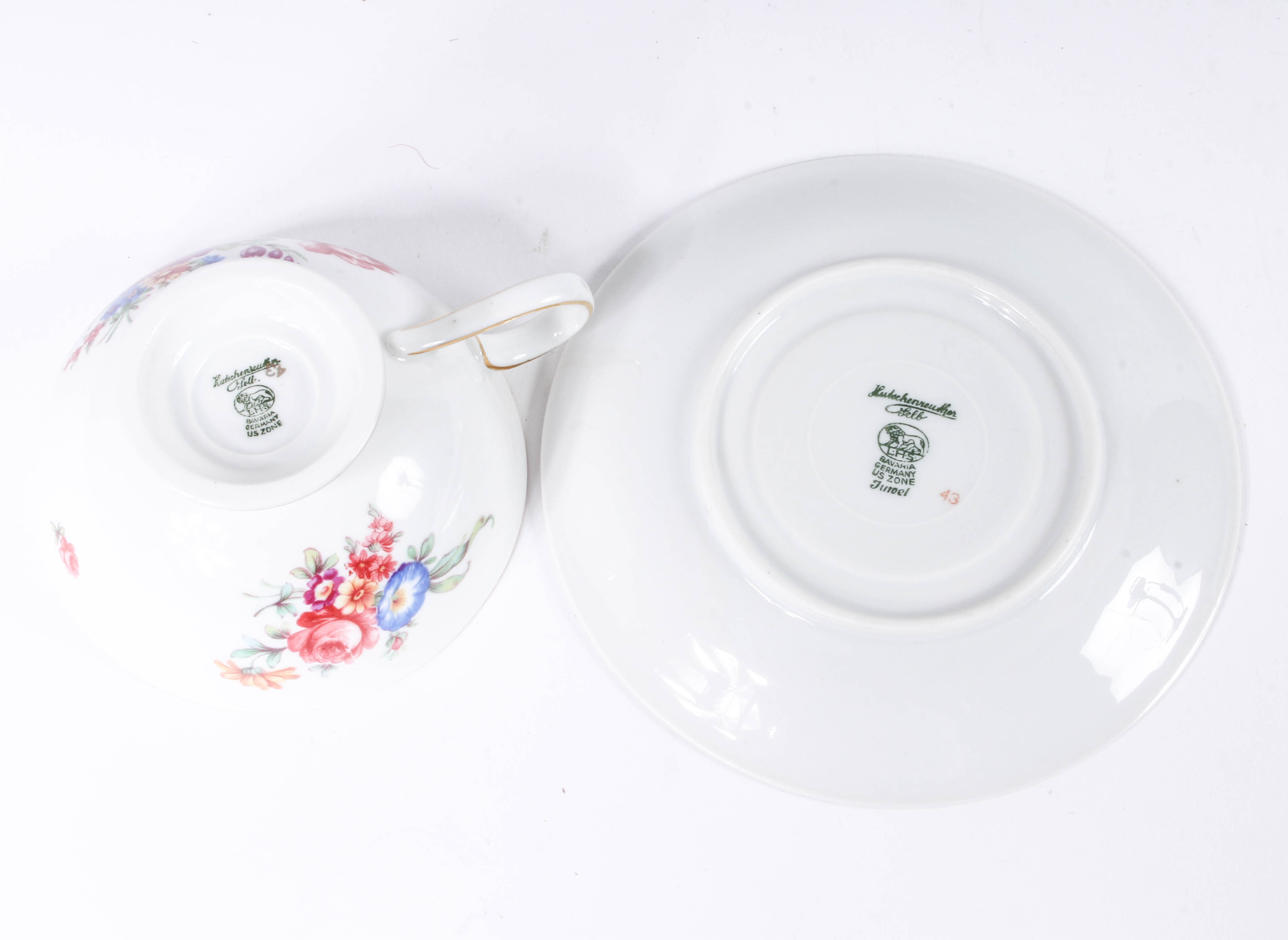Set of Bavarian China Dinnerware