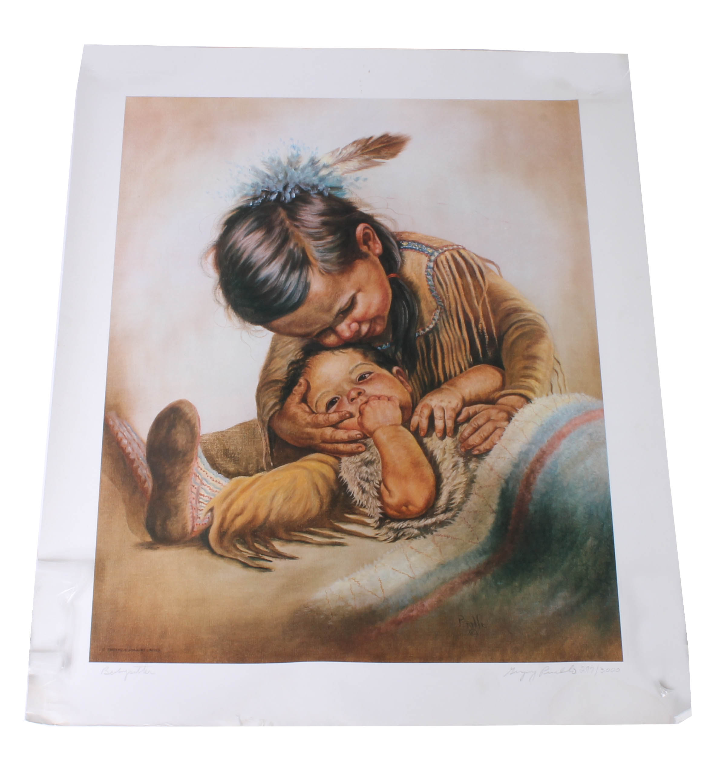 Pair of Signed and Numbered Prints Depicting Native Americans