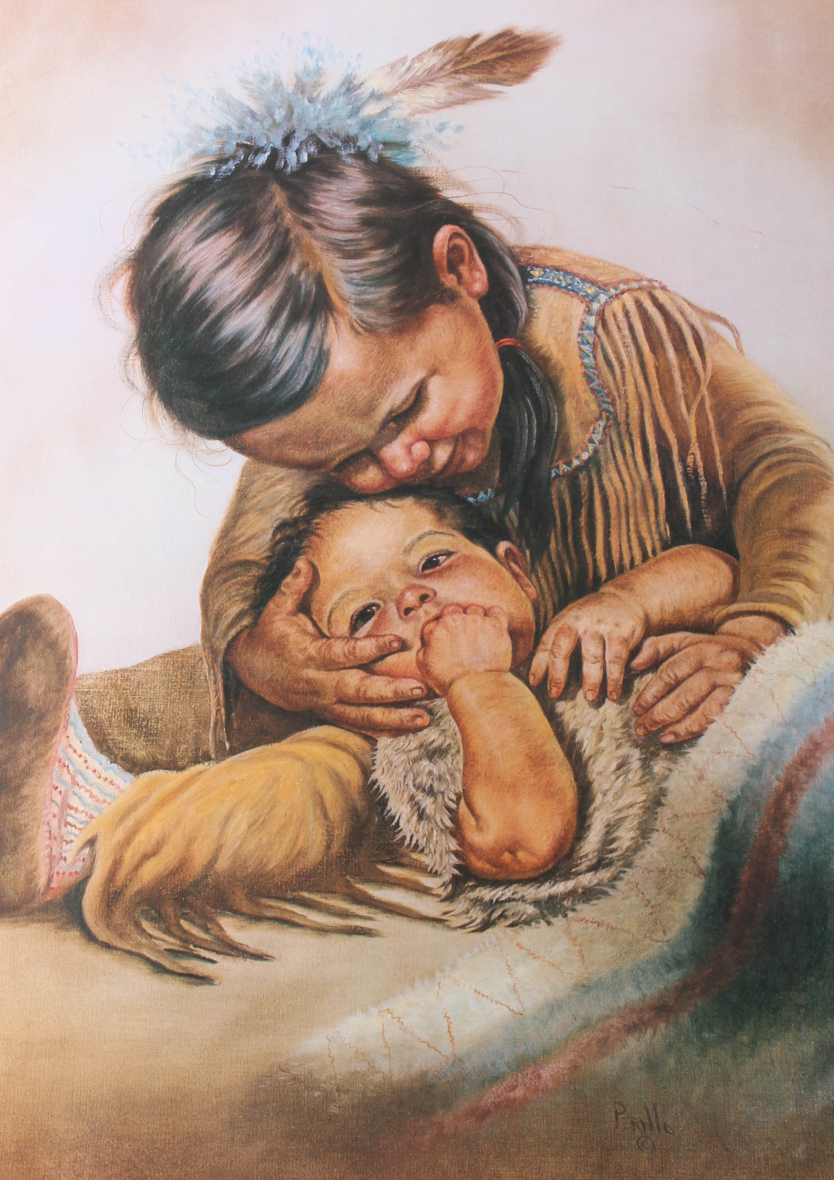 Pair of Signed and Numbered Prints Depicting Native Americans