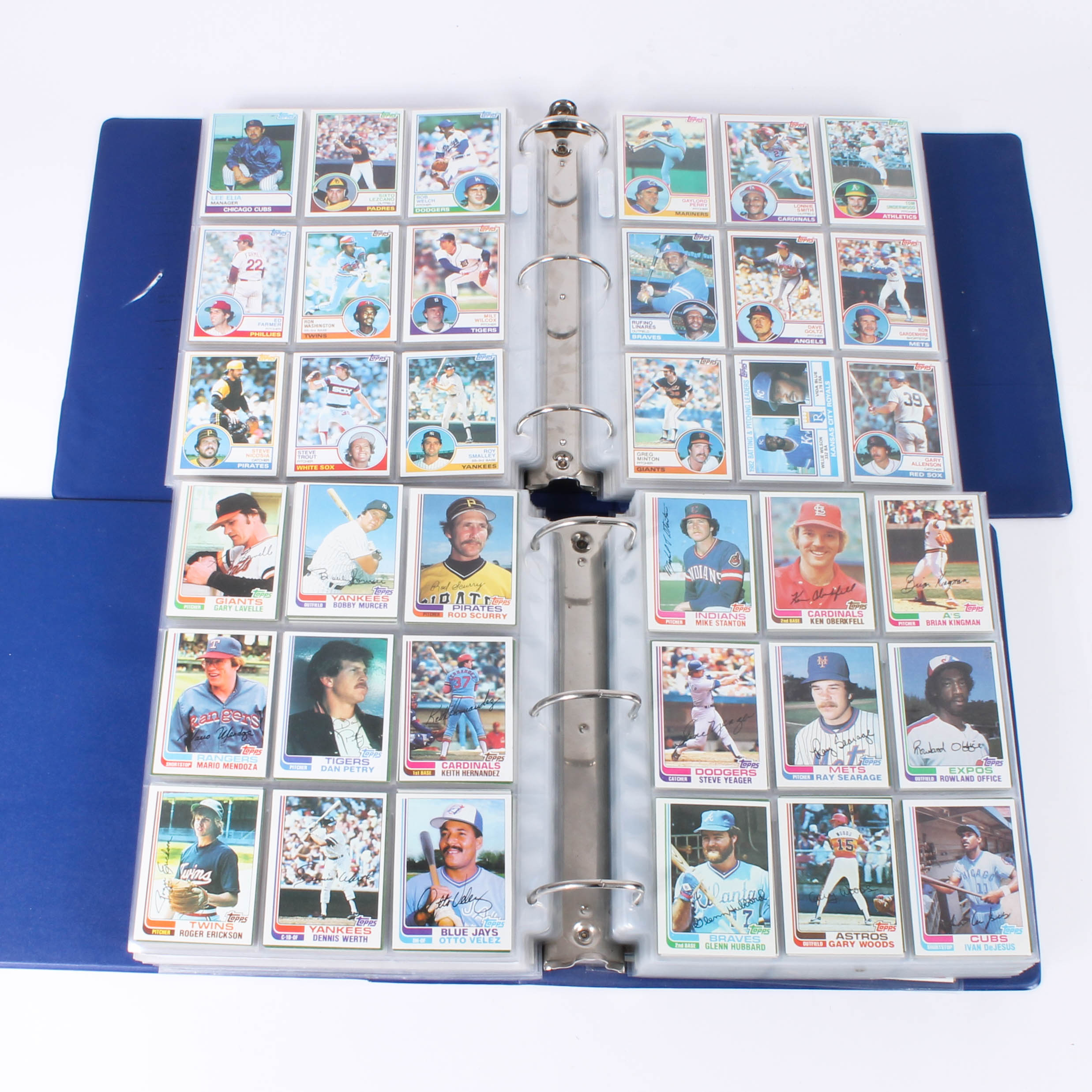 Collection of 80's Baseball Cards by Topps