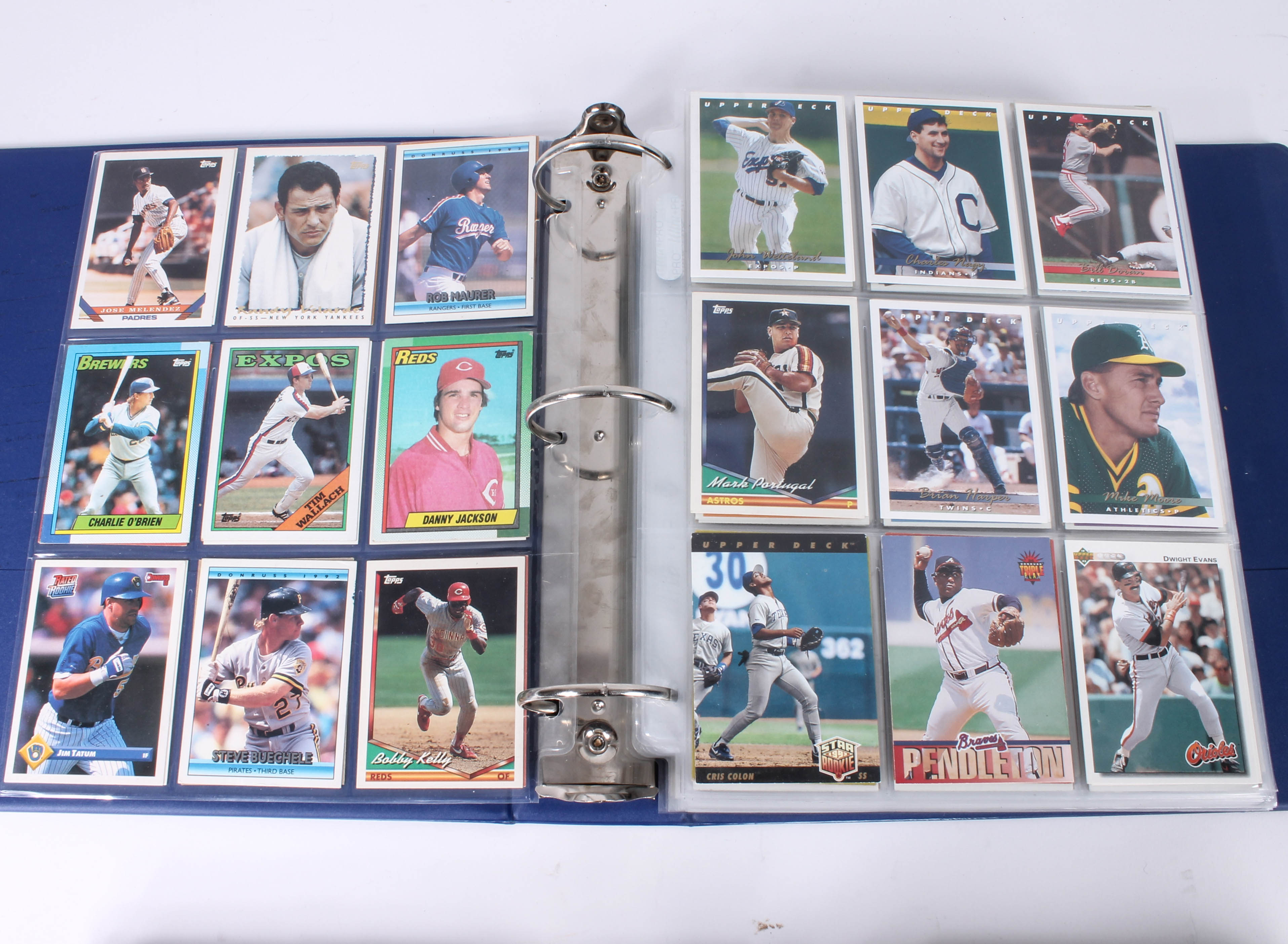 Collection of 80's Baseball Cards by Topps