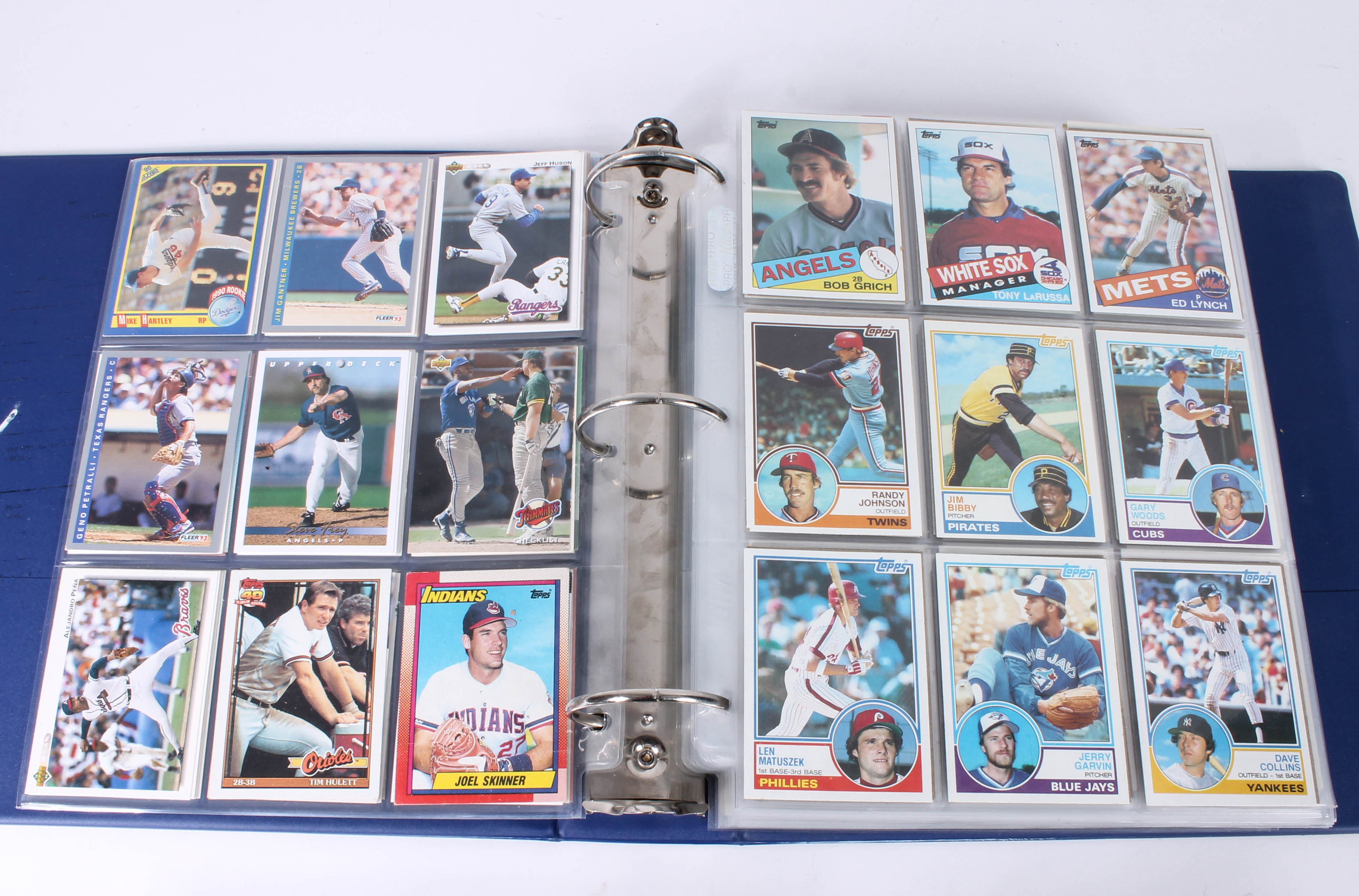 Collection of 80's Baseball Cards by Topps