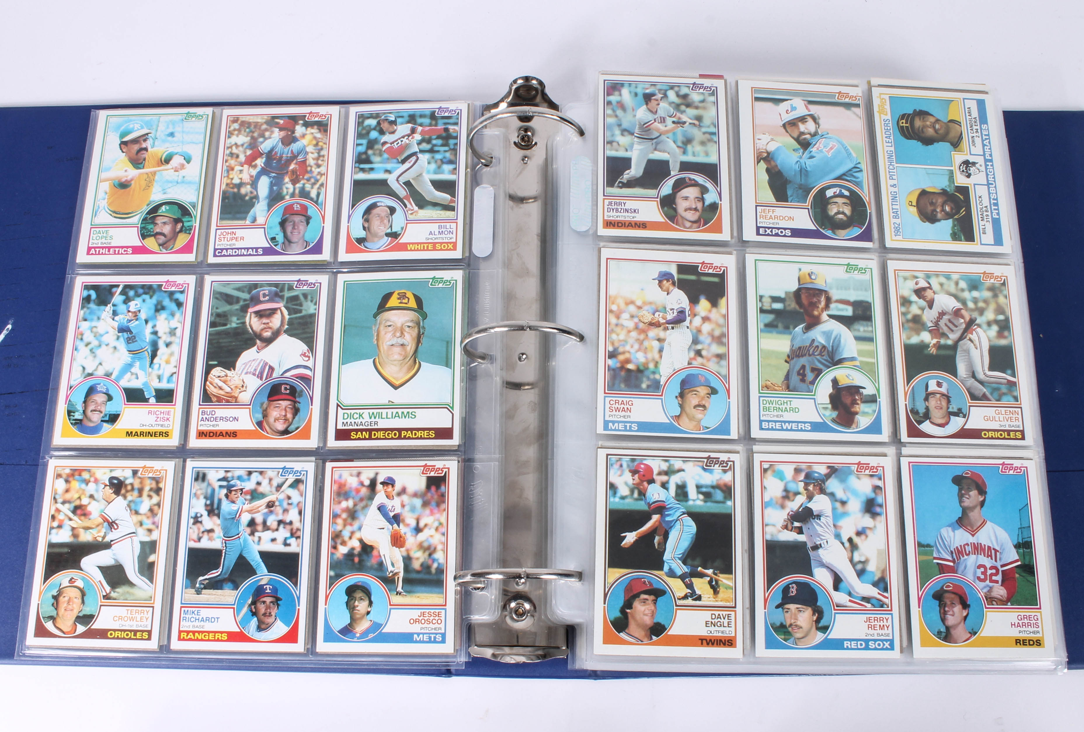 Collection of 80's Baseball Cards by Topps
