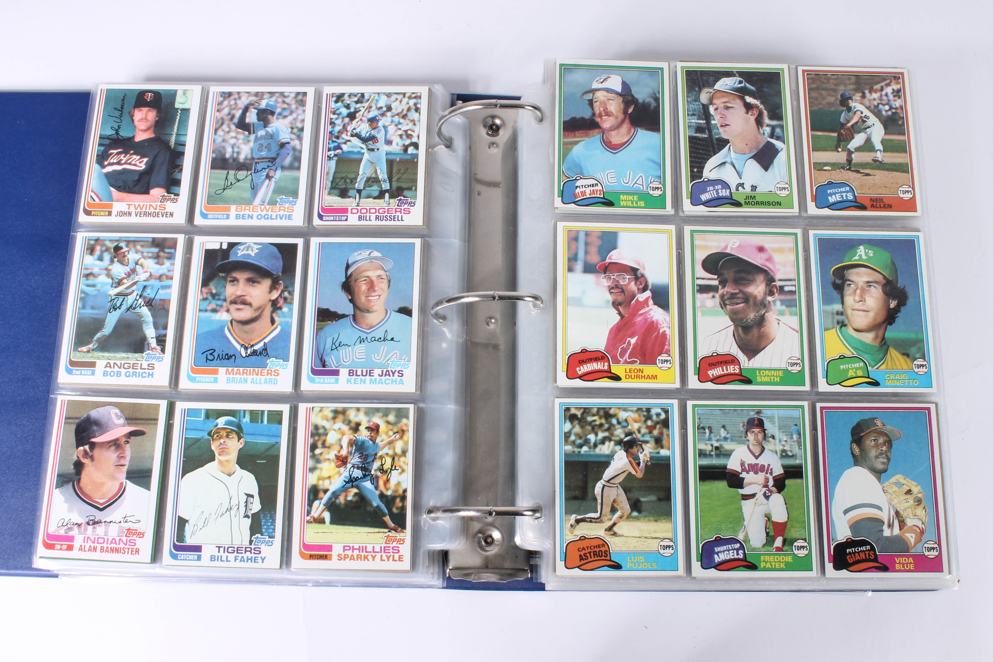 Collection of 80's Baseball Cards by Topps