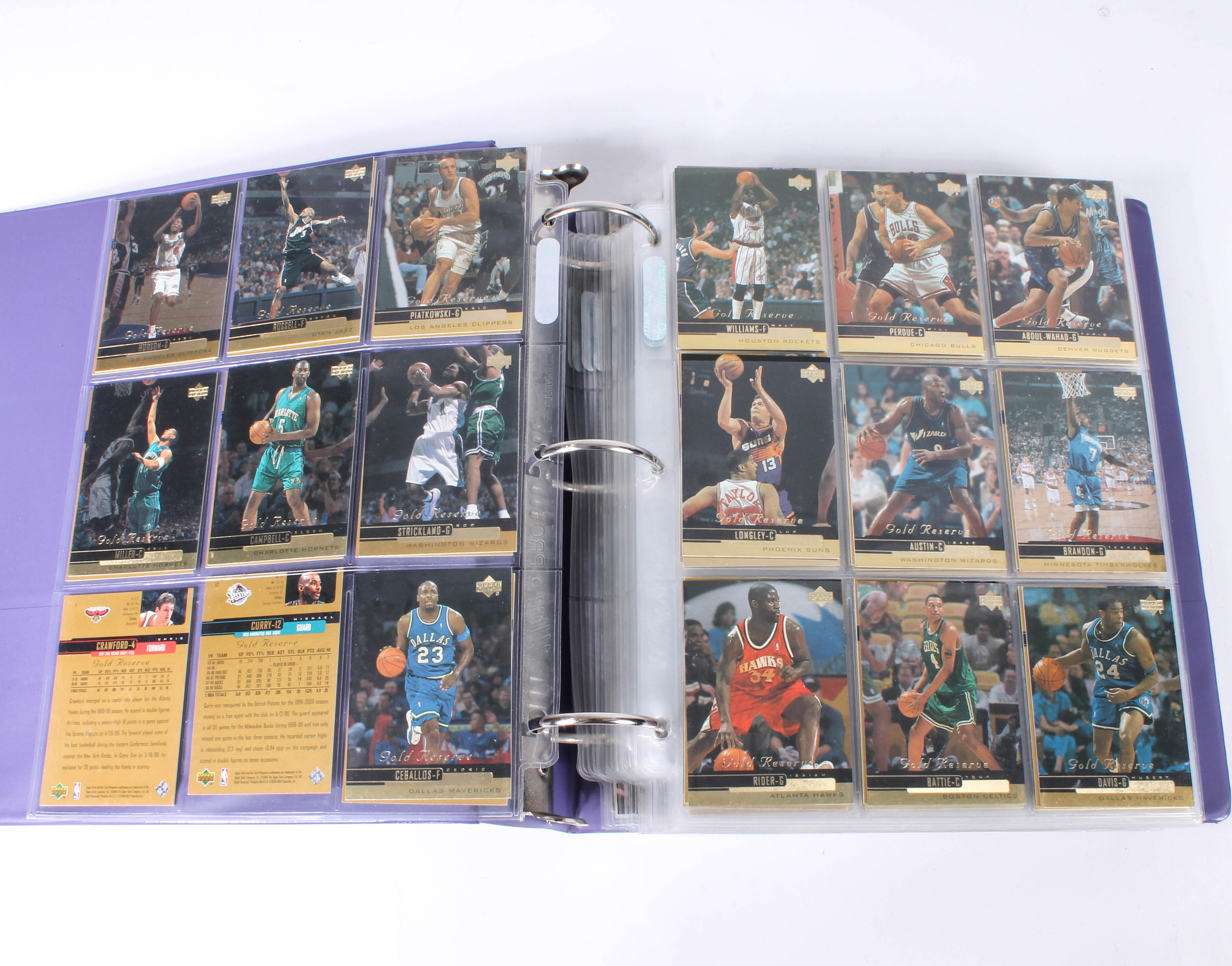 Large Collection of Basketball Trading Cards