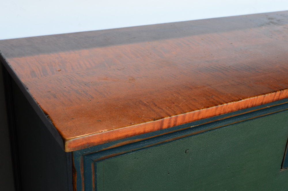 Approximately 11' Rustic Artisan Wooden Bar