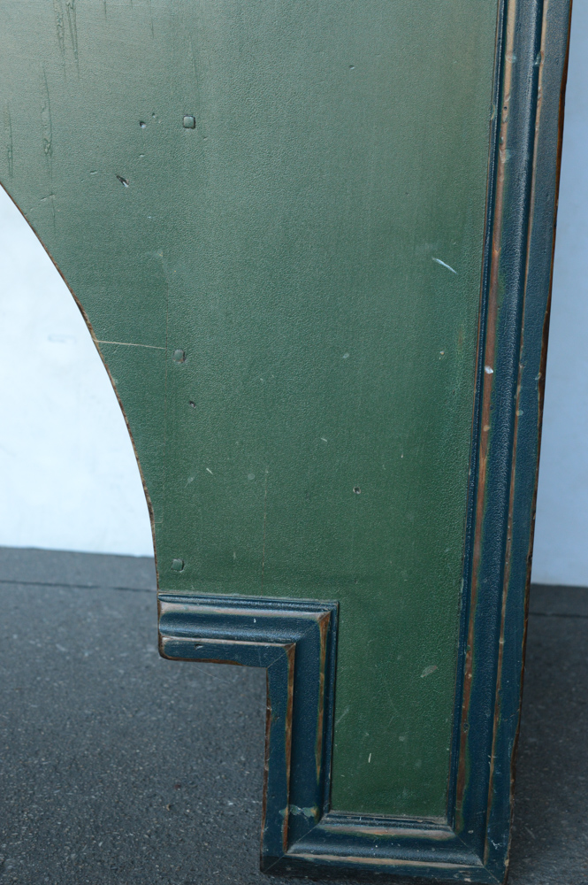 Approximately 11' Rustic Artisan Wooden Bar