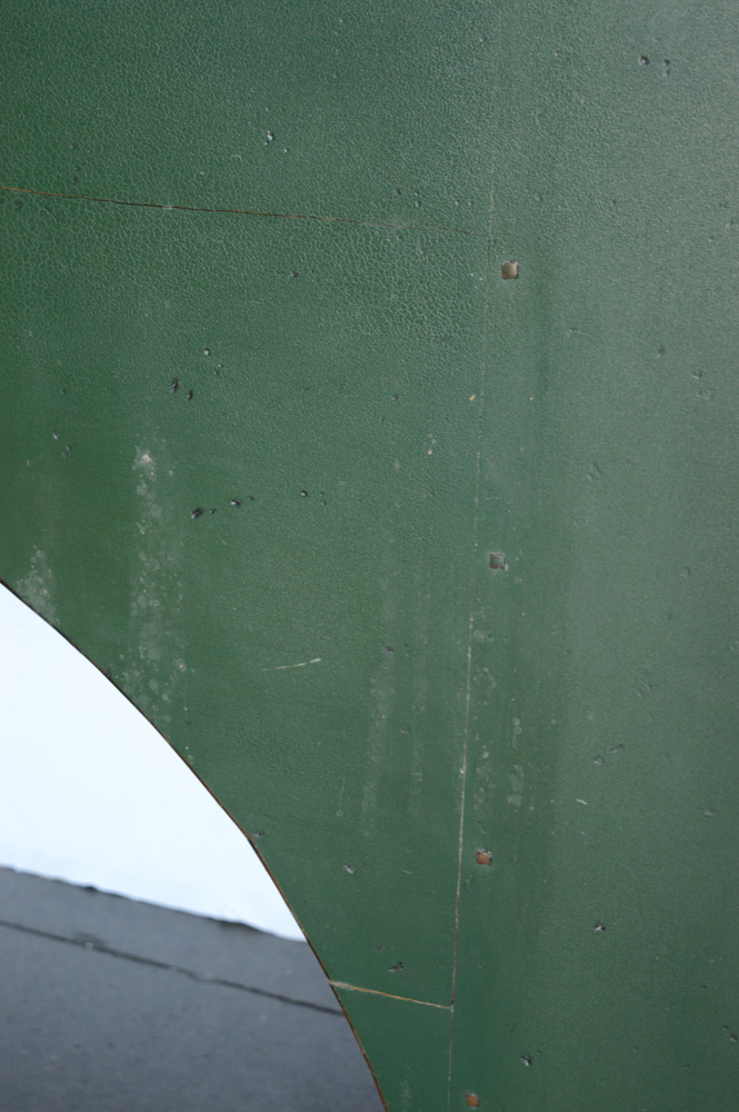 Approximately 11' Rustic Artisan Wooden Bar