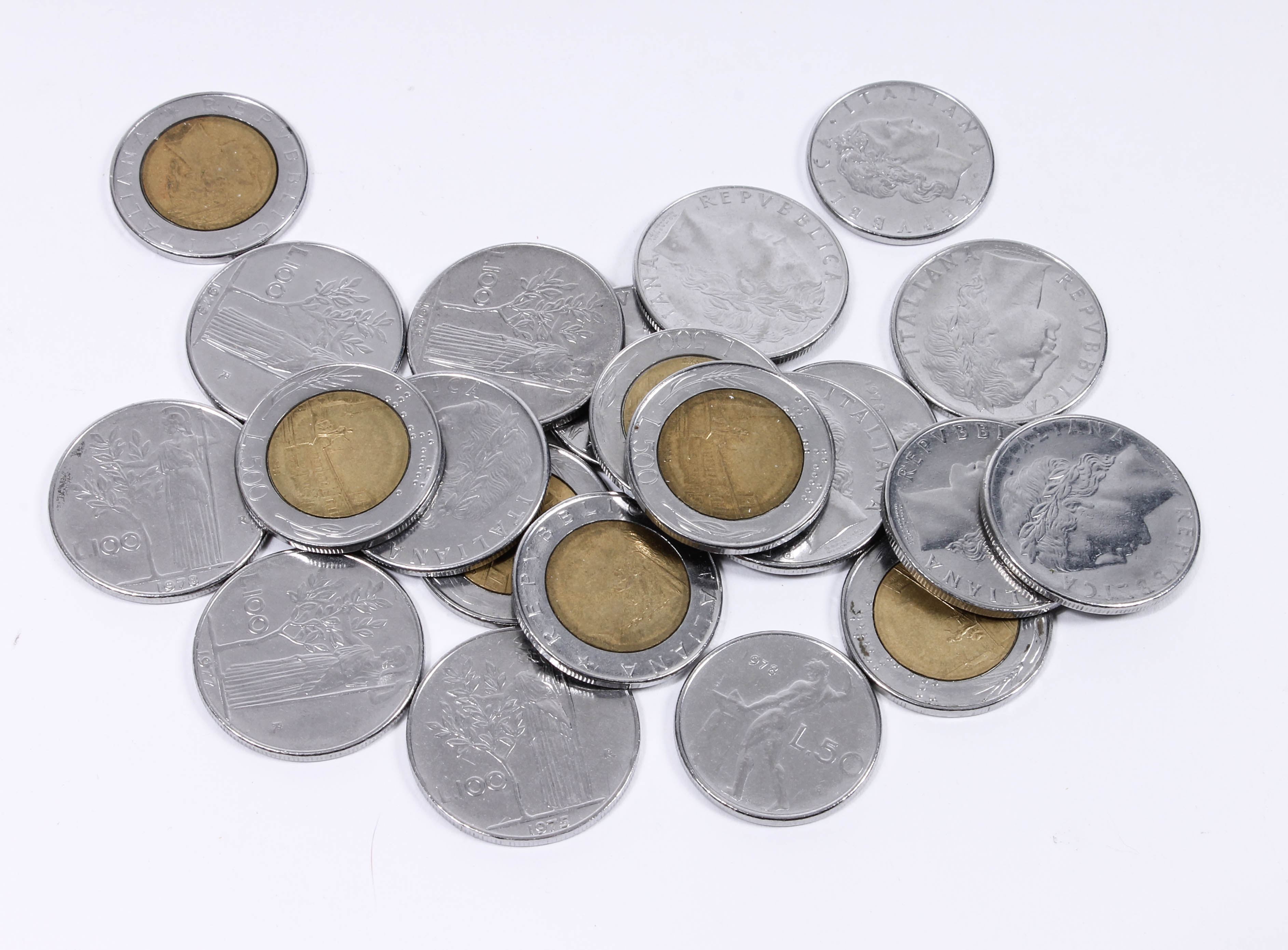 Large Collection of International Coins