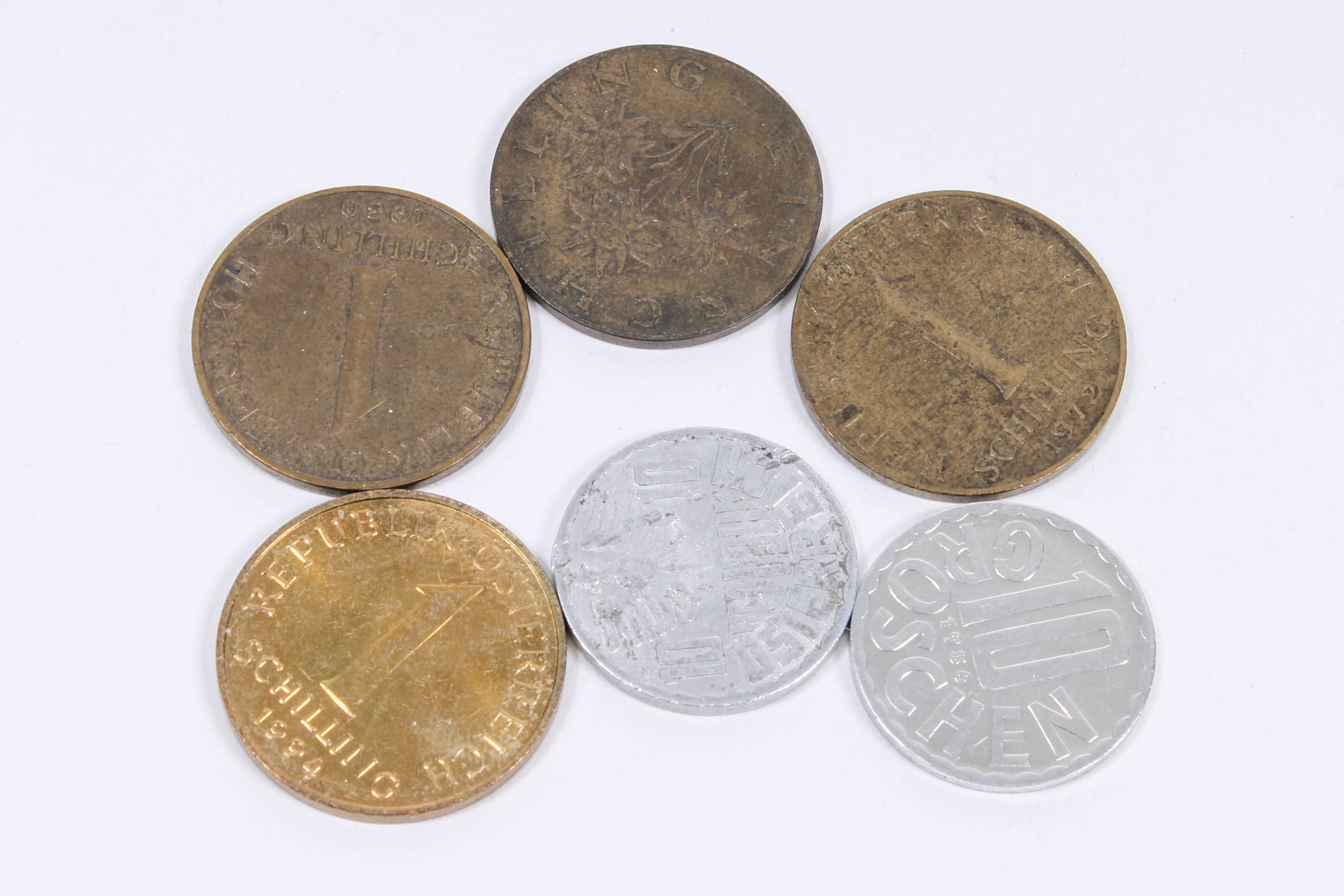 Large Collection of International Coins