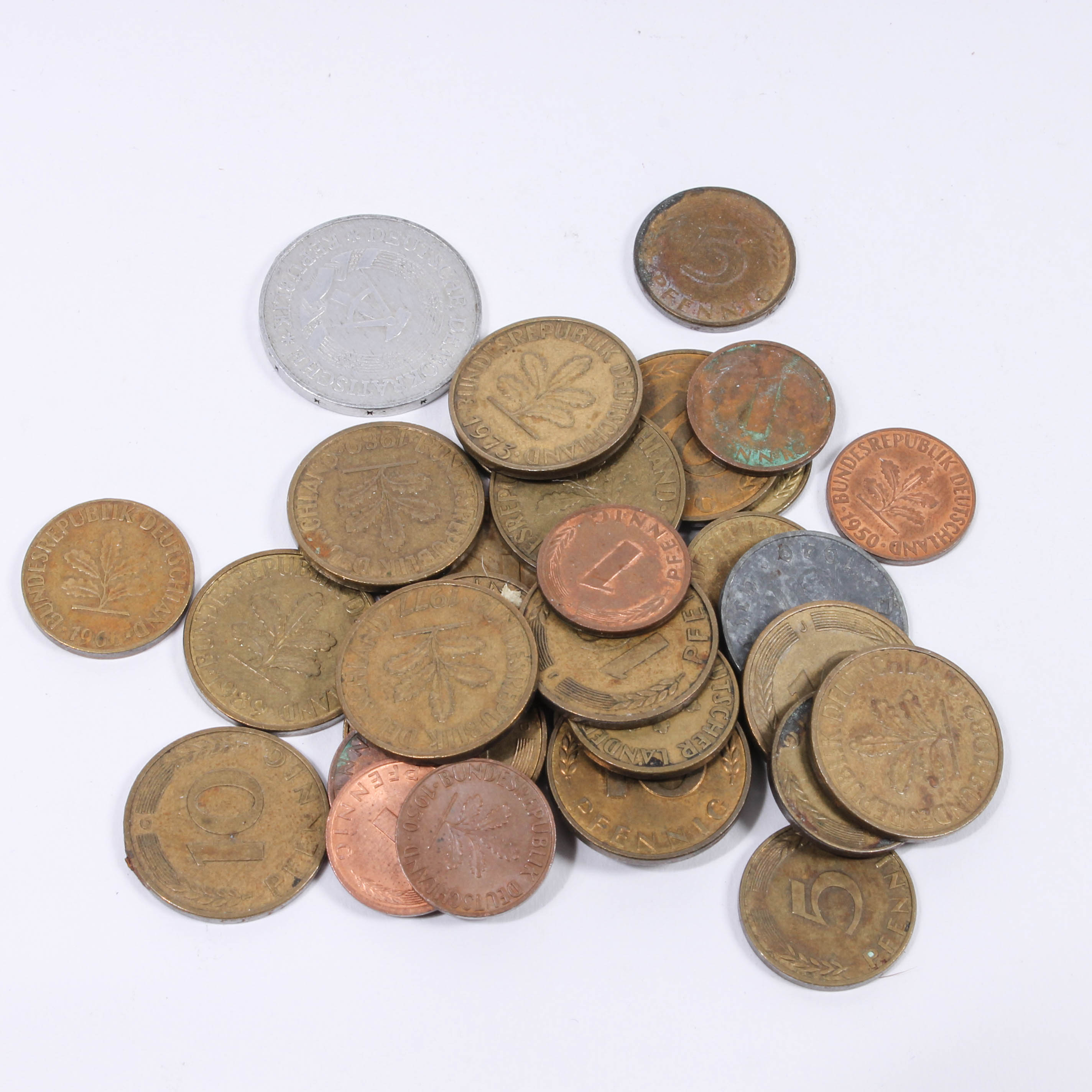 Large Collection of International Coins