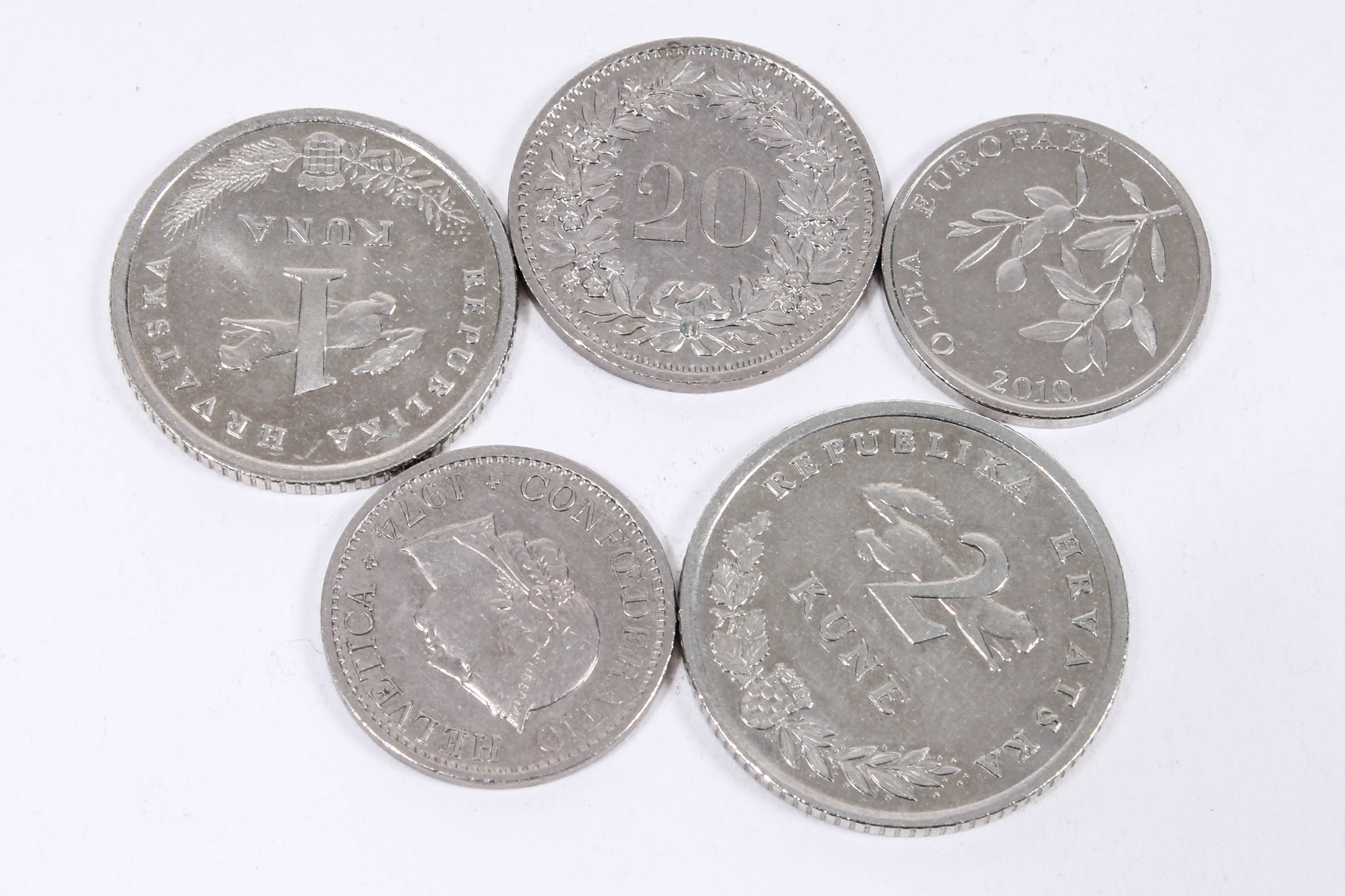 Large Collection of International Coins