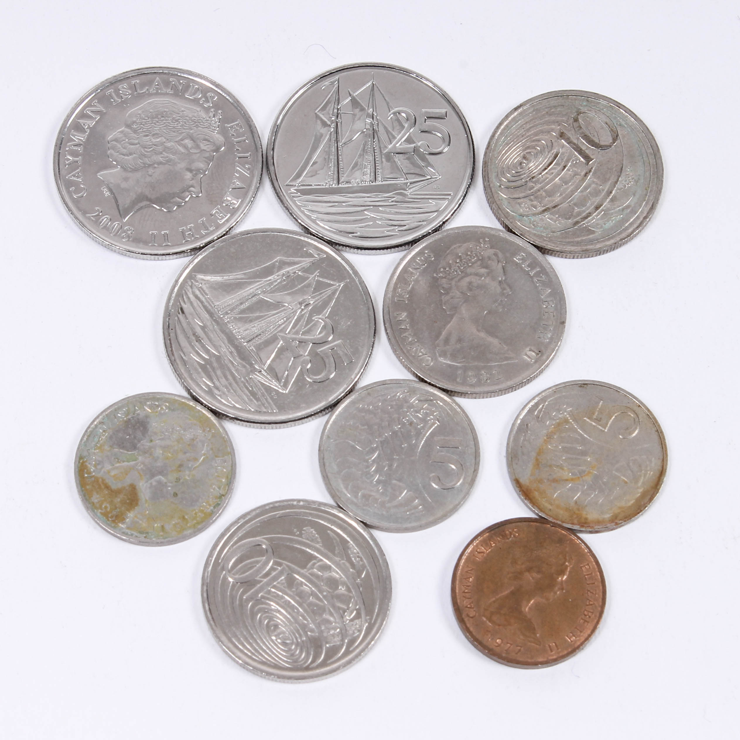 Large Collection of International Coins