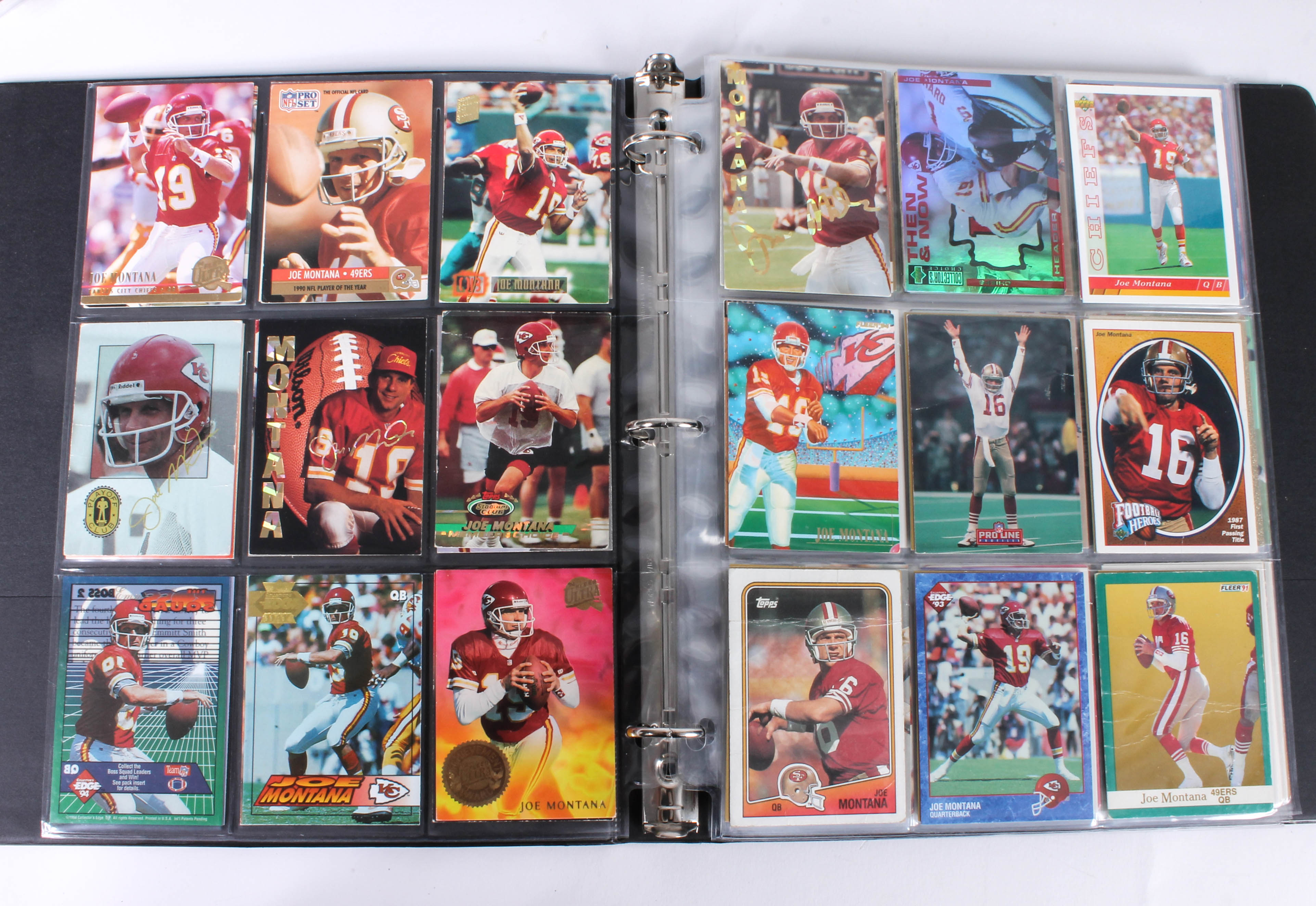 Large Collection of Football Cards